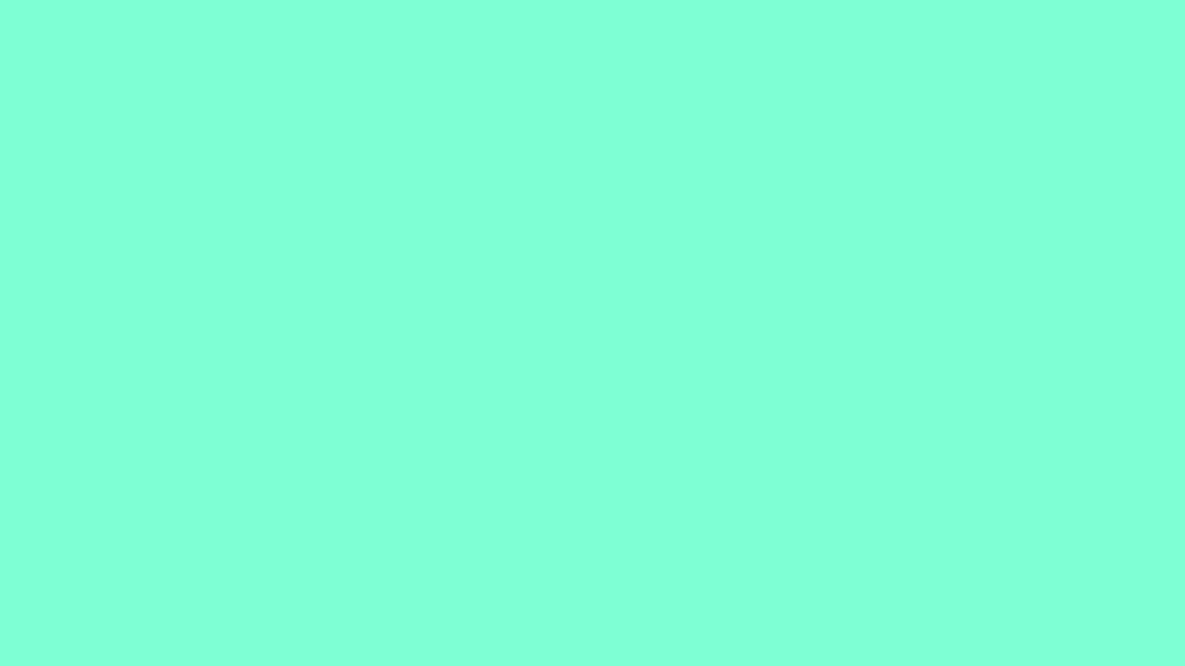 Aquamarine solid color background preview (#7FFFD4)