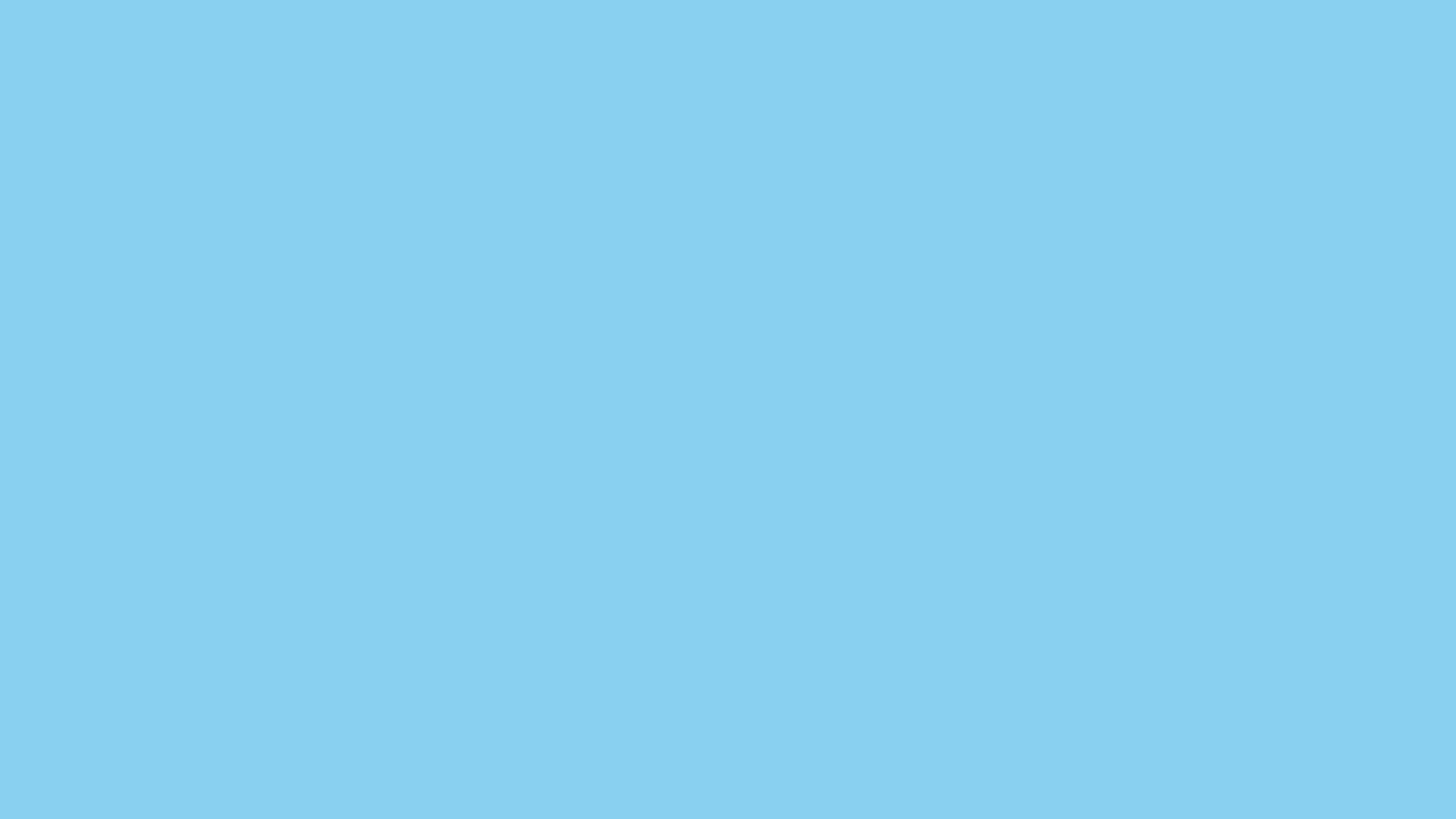 Baby Blue solid color background preview (#89CFF0)