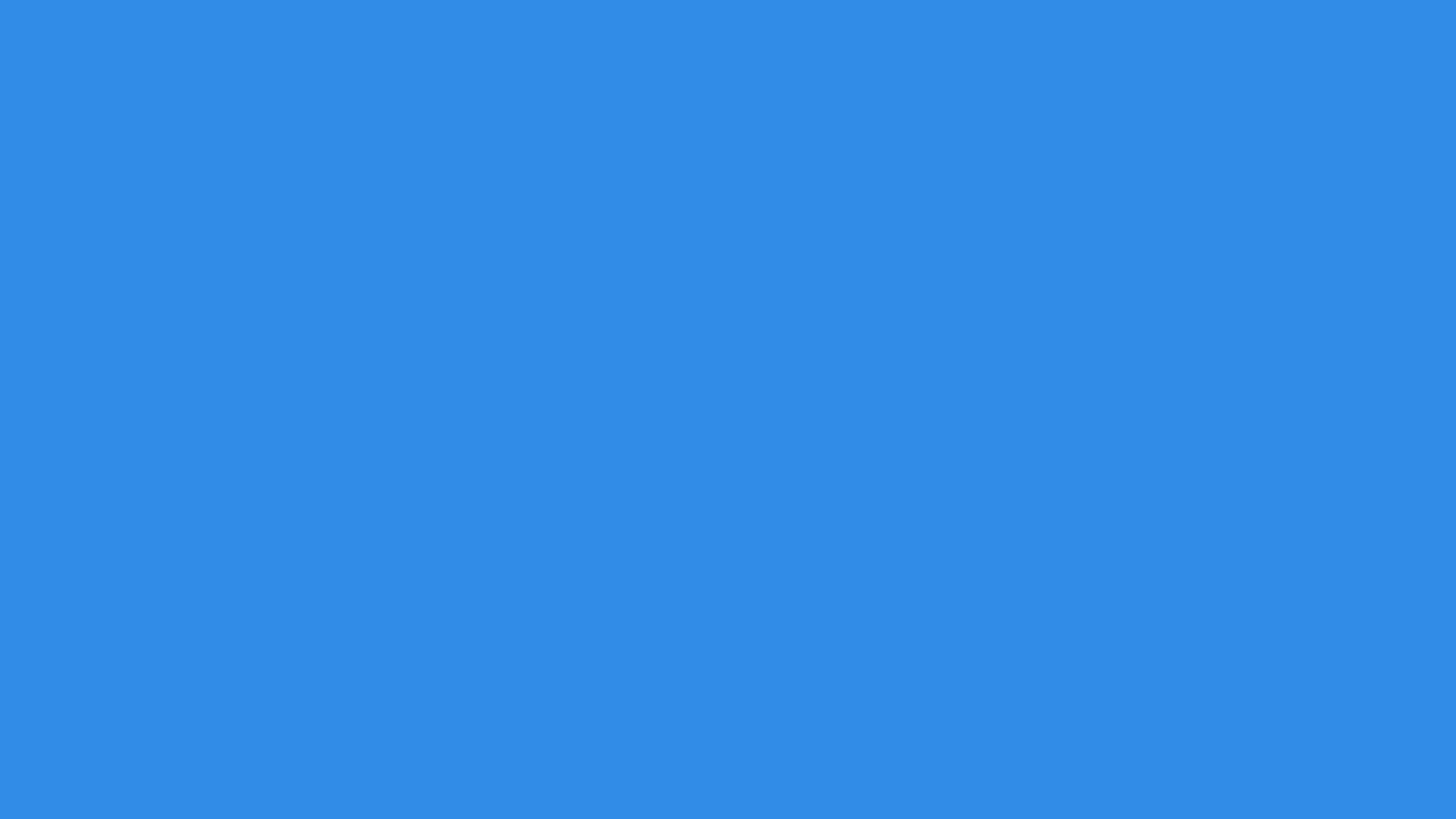 Bleu De France solid color background preview (#318CE7)