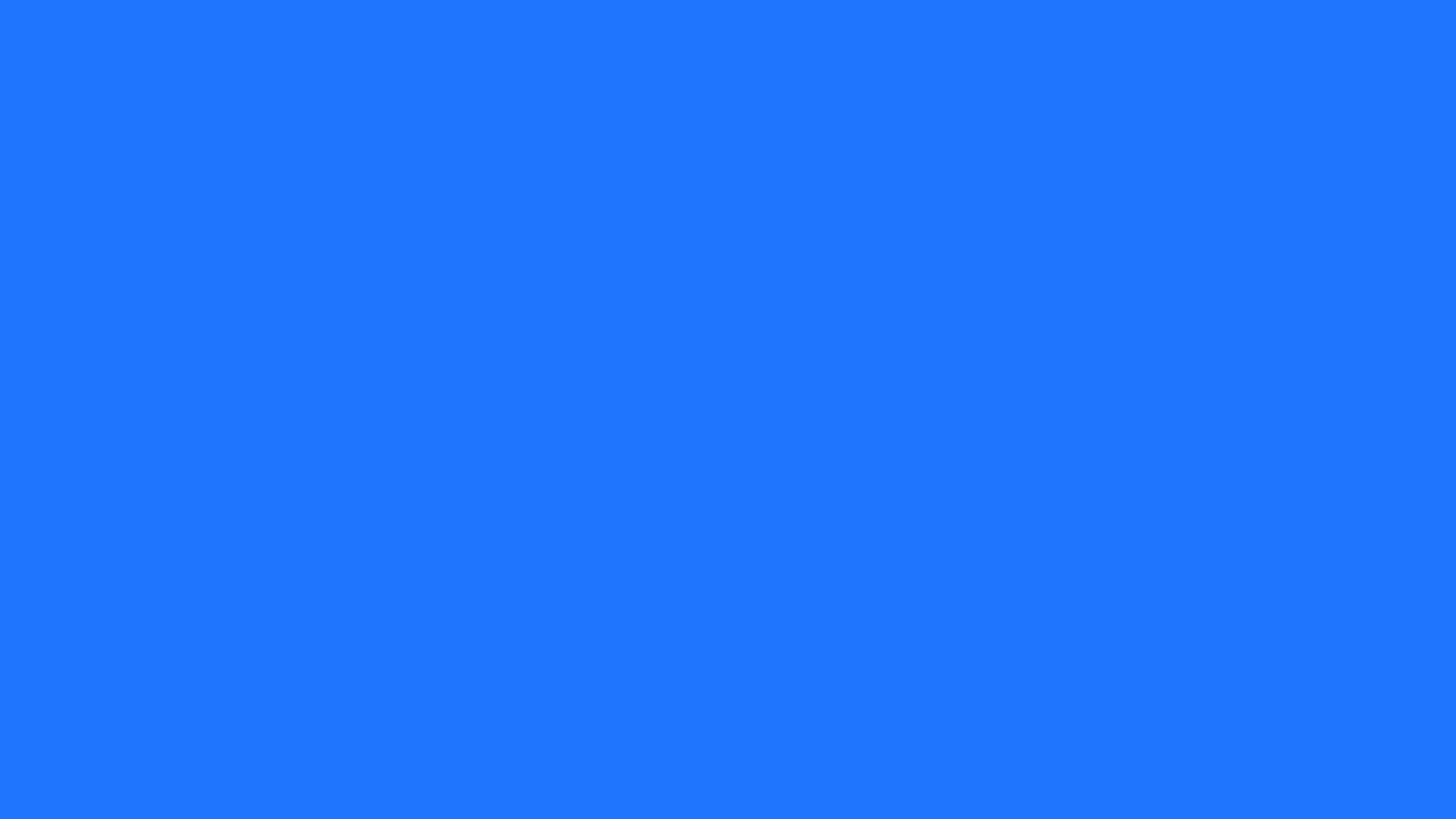 Blue (Crayola) solid color background preview (#1F75FE)