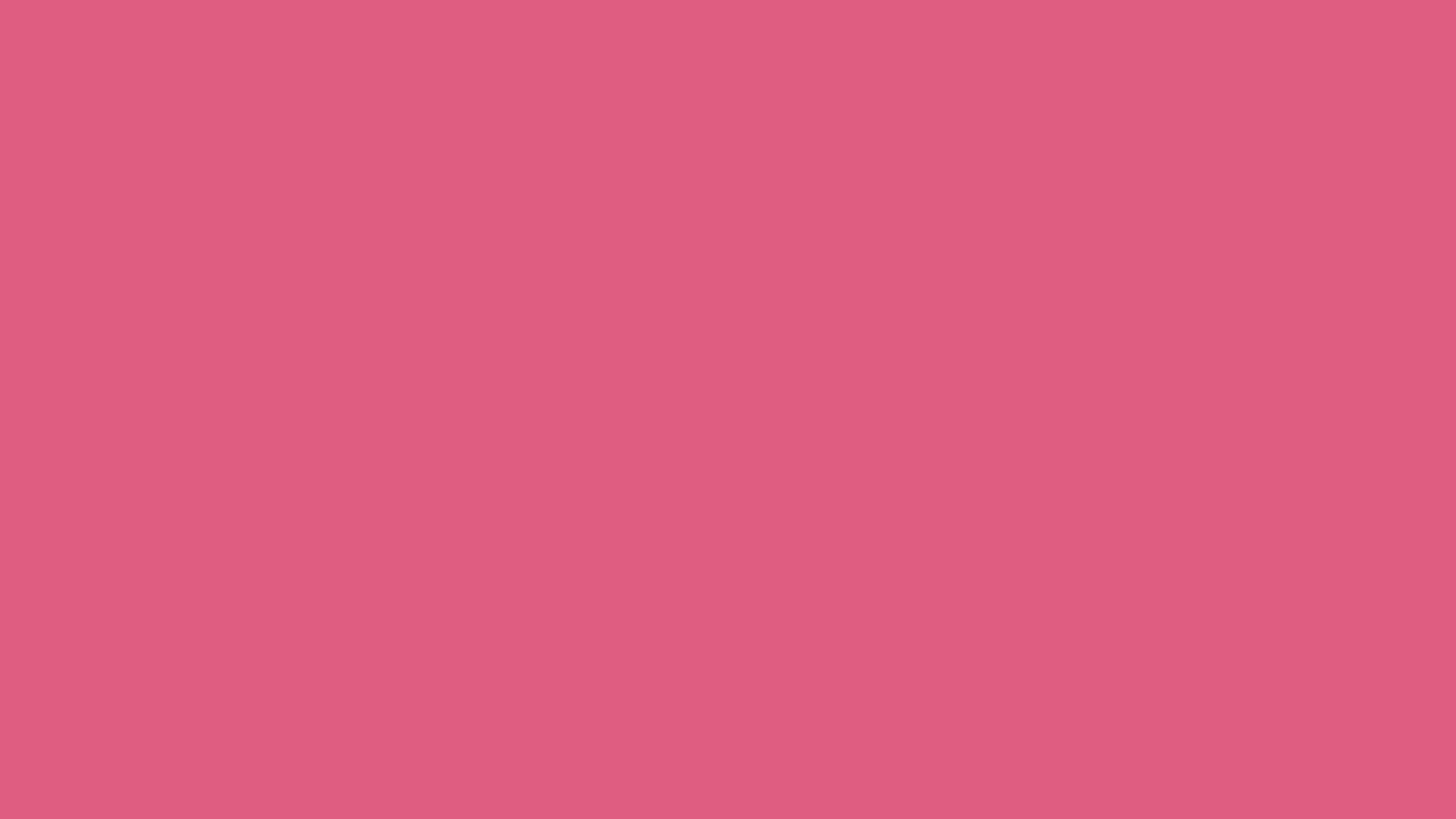 Blush solid color background preview (#DE5D83)