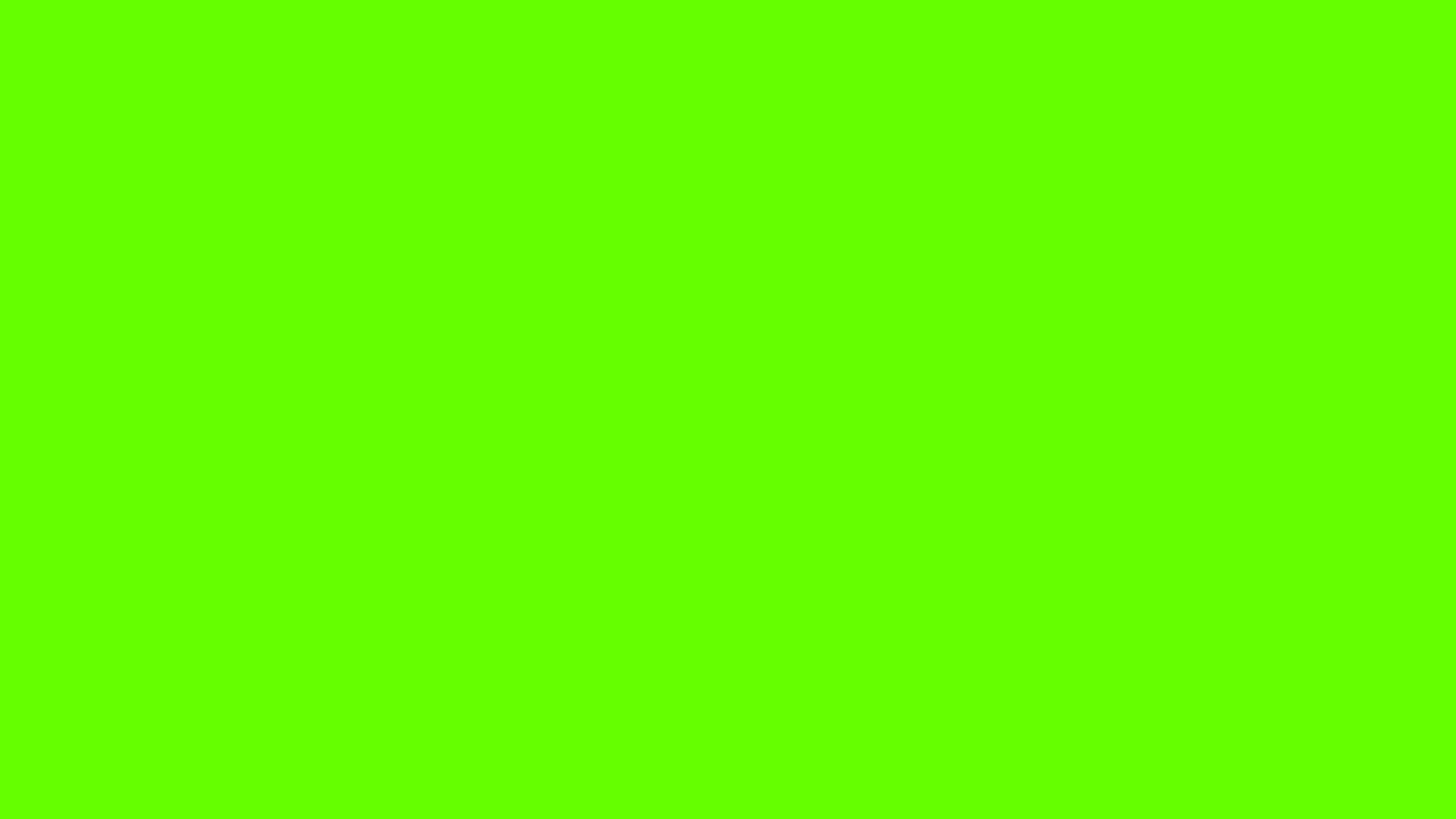Bright Green solid color background preview (#66FF00)