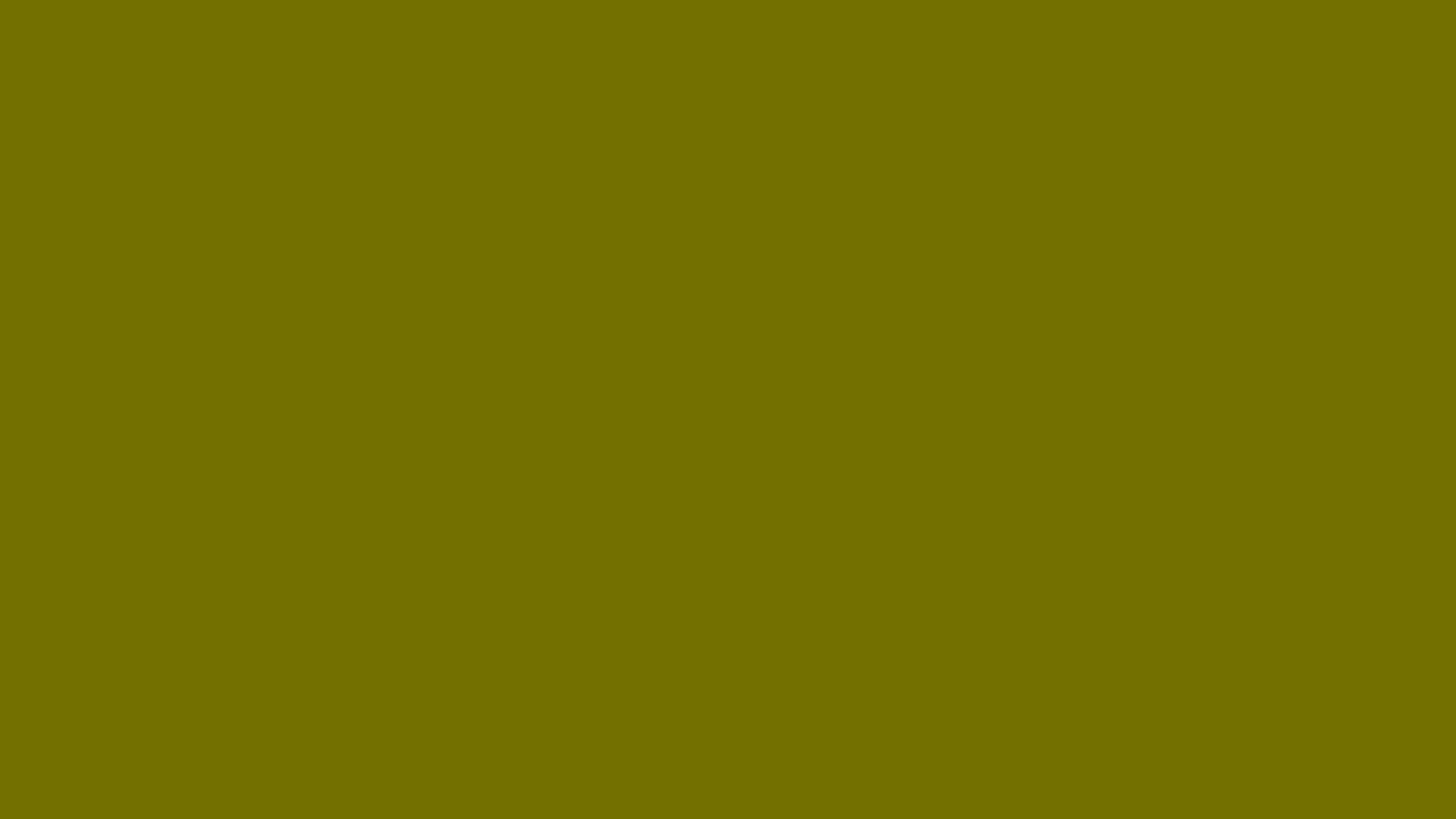 Bronze Yellow solid color background preview (#737000)