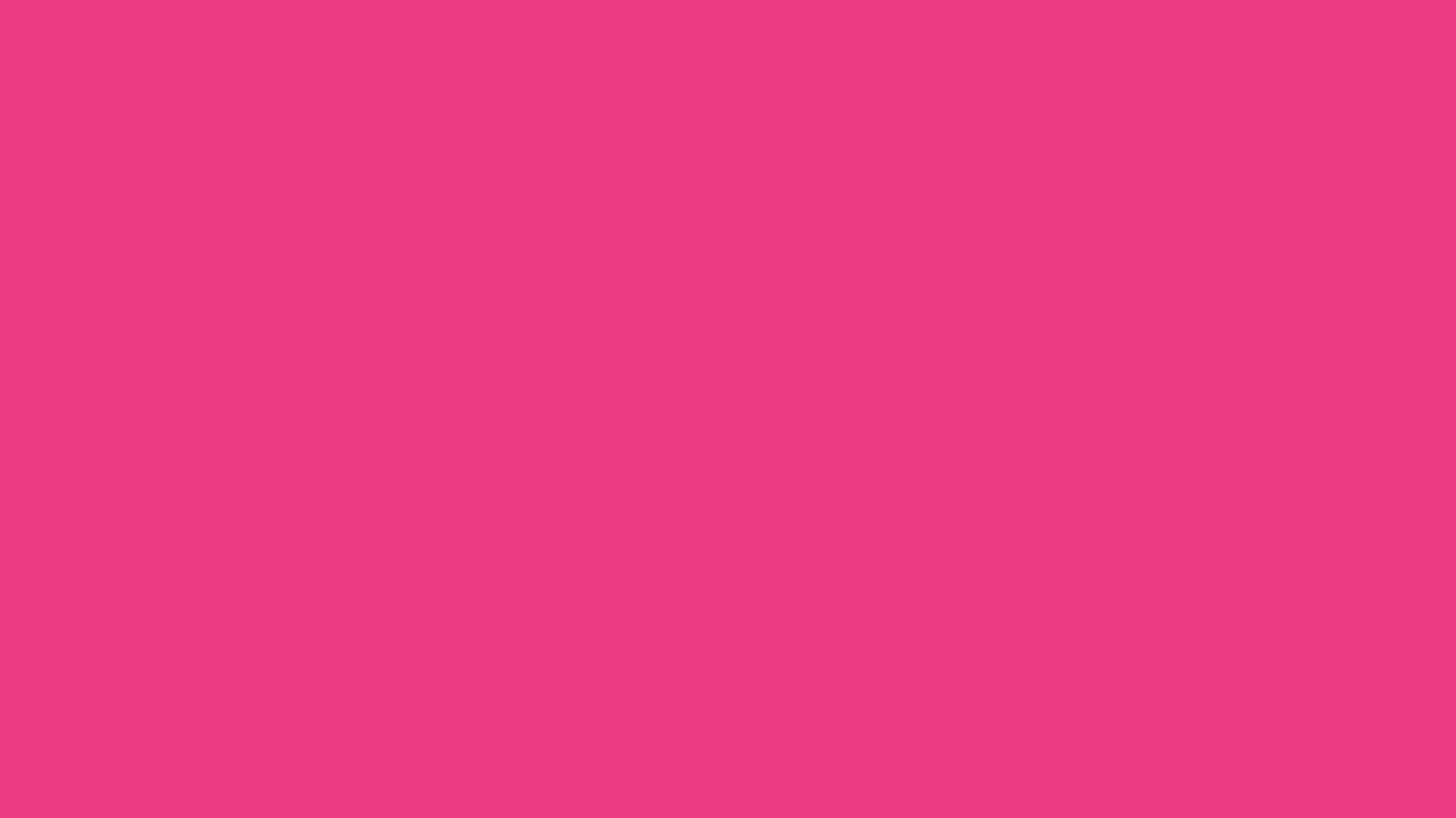 Cerise Pink solid color background preview (#EC3B83)