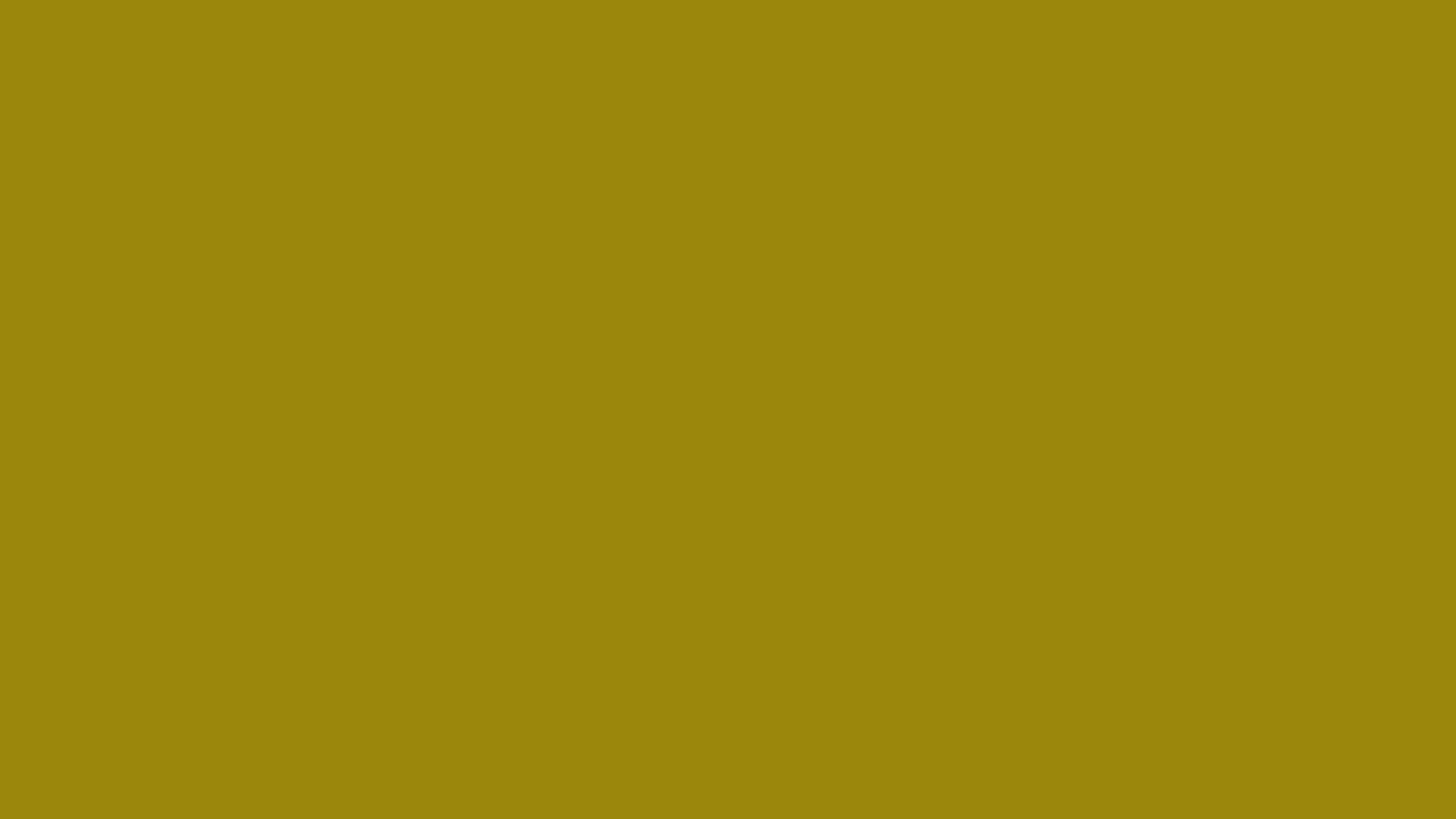 Dark Yellow solid color background preview (#9B870C)