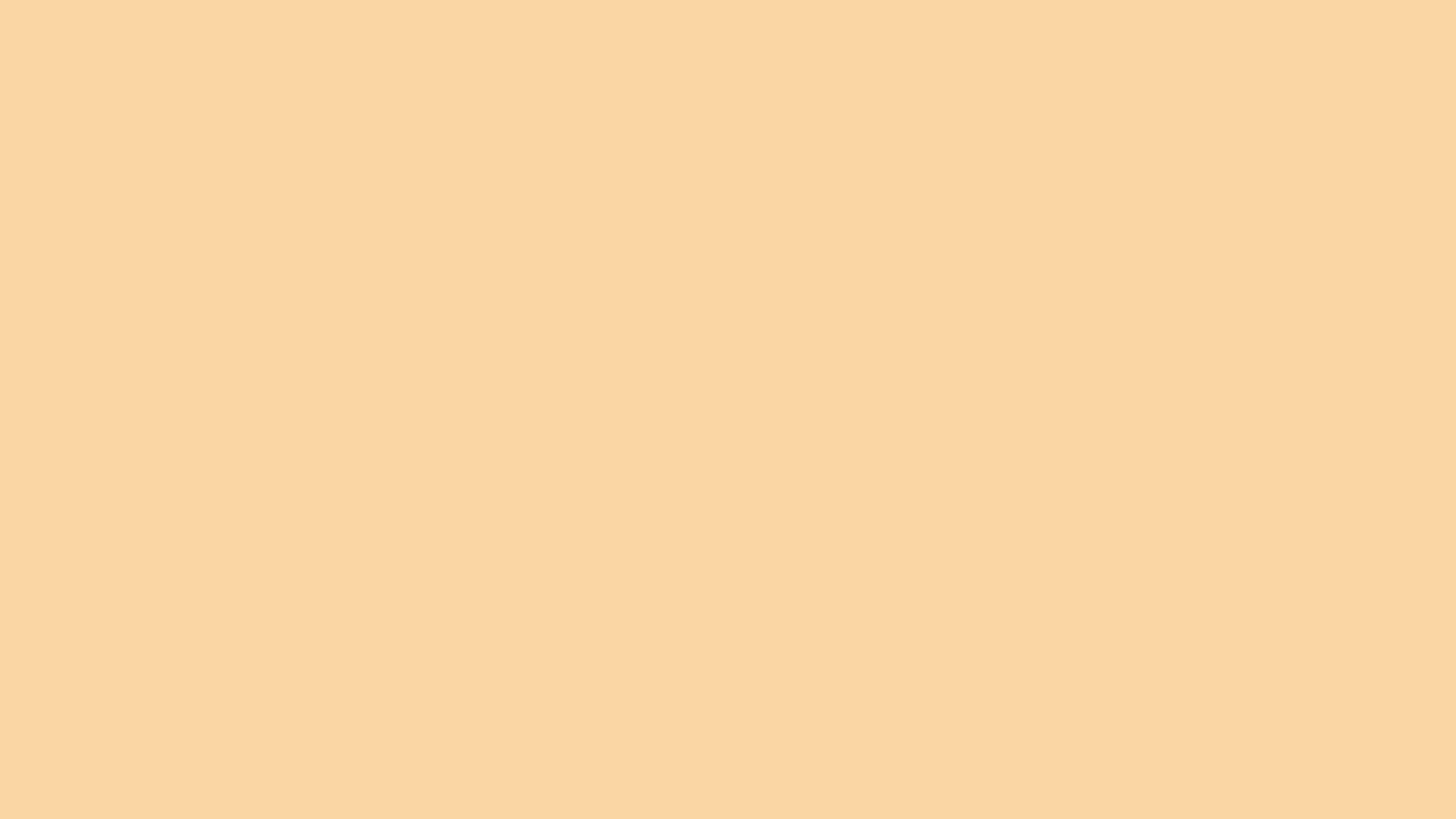 Deep Champagne solid color background preview (#FAD6A5)