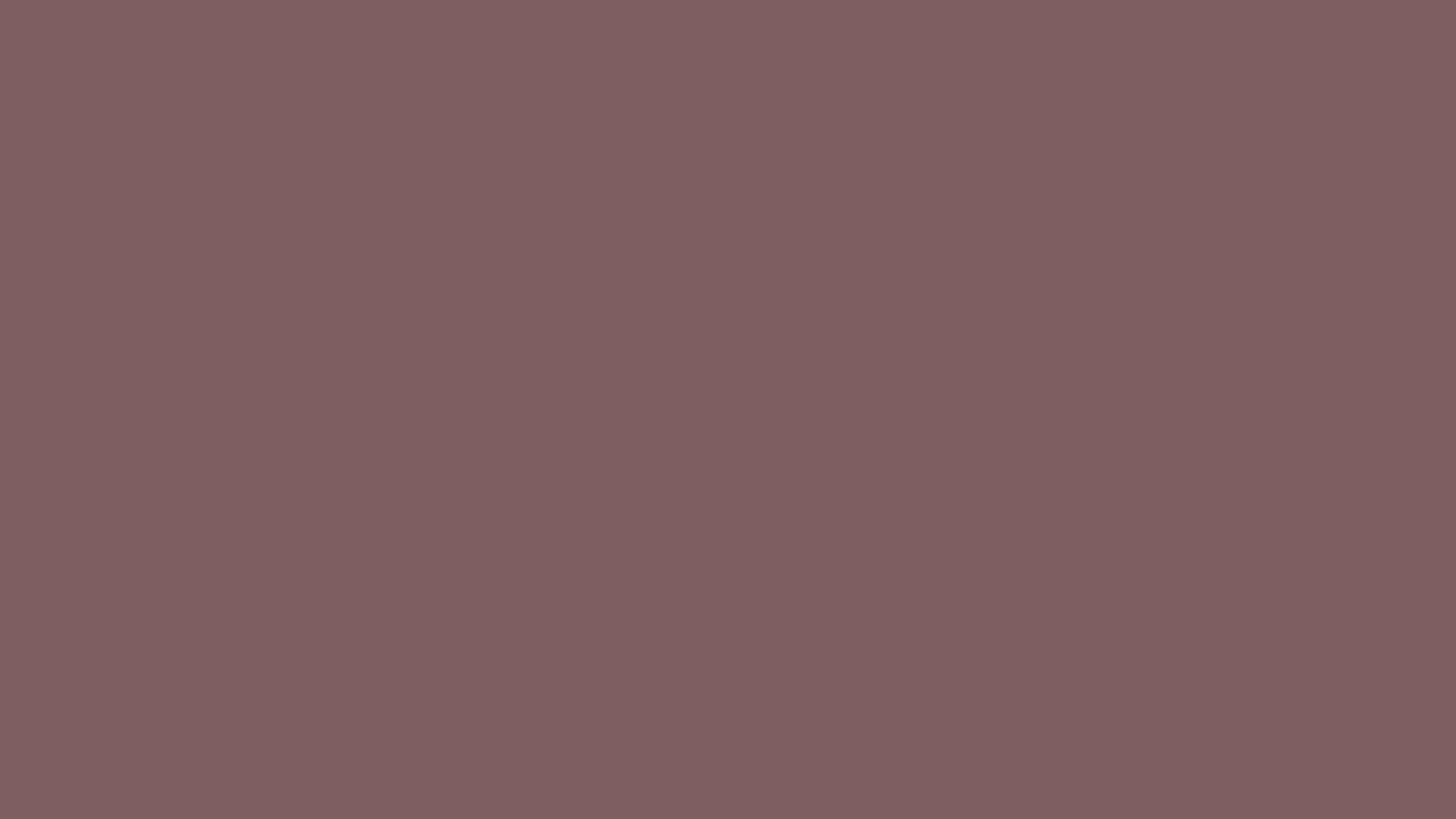 Deep Taupe solid color background preview (#7E5E60)