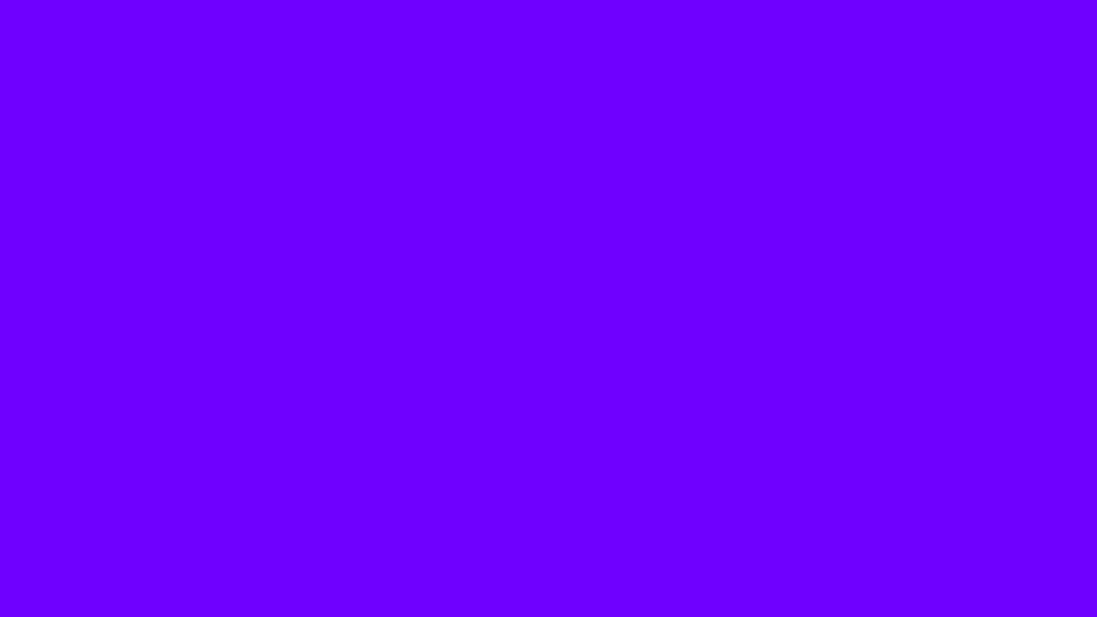 Electric Indigo solid color background preview (#6F00FF)