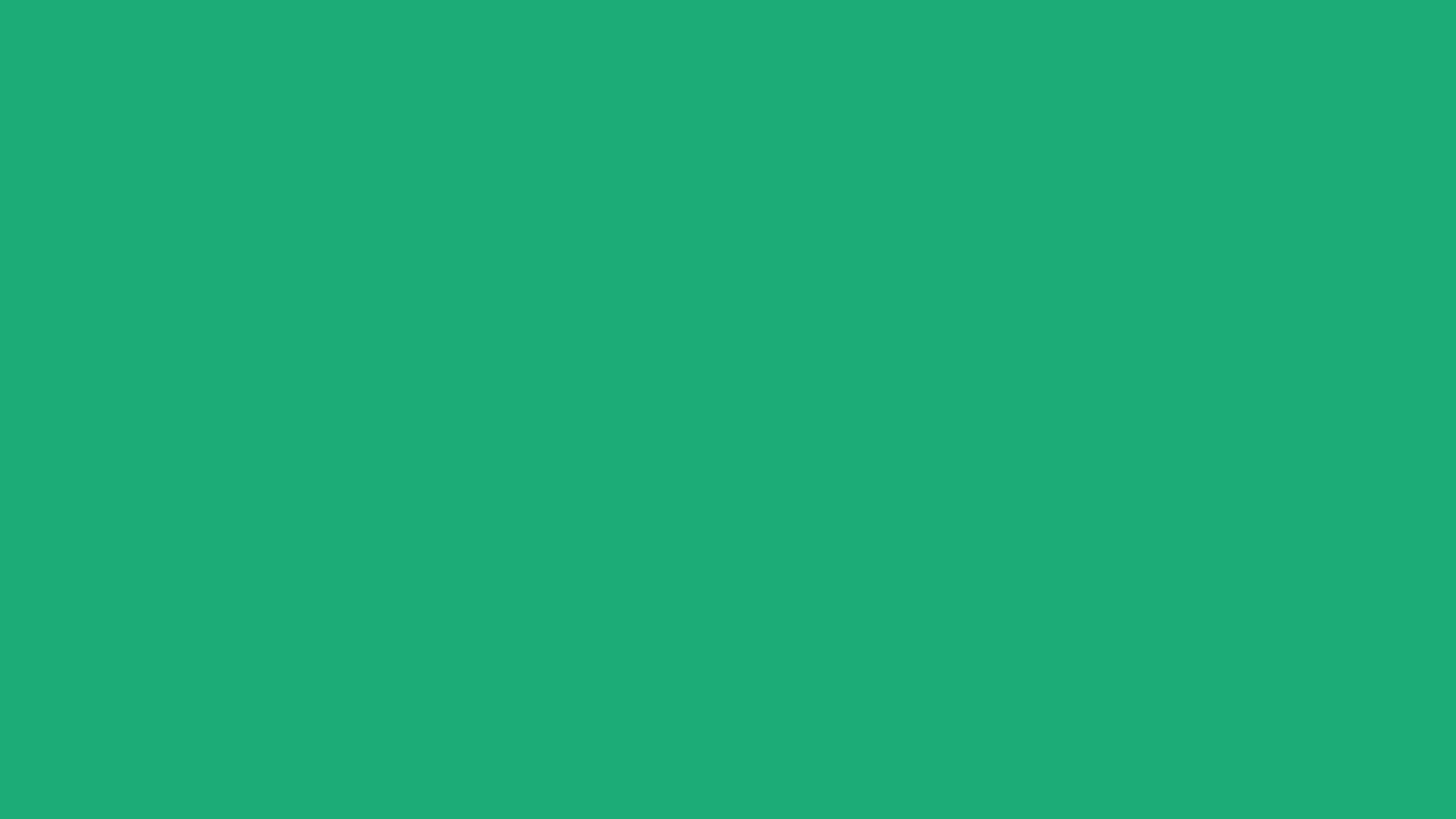 Green (Crayola) solid color background preview (#1CAC78)