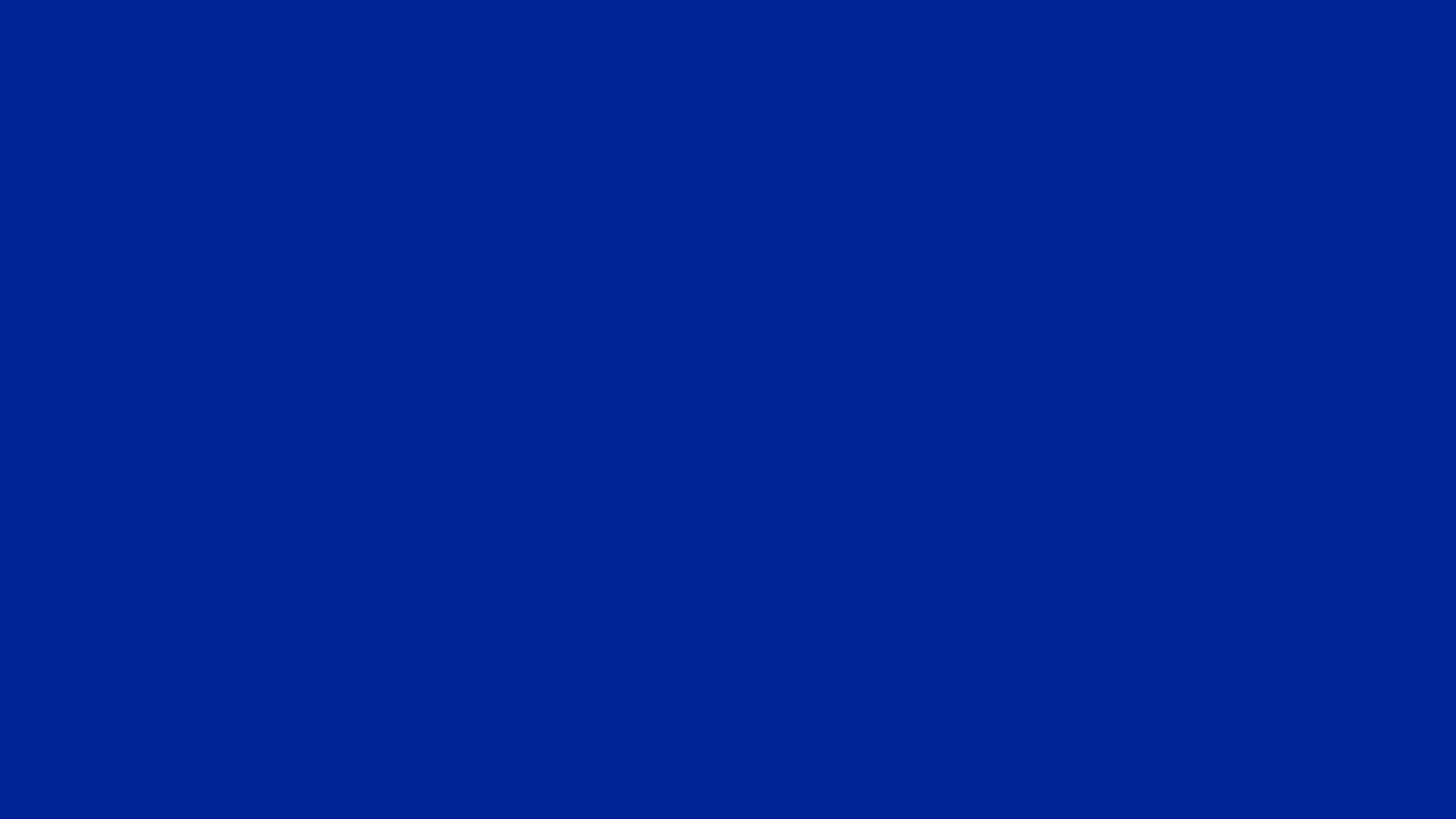 Imperial Blue solid color background preview (#002395)