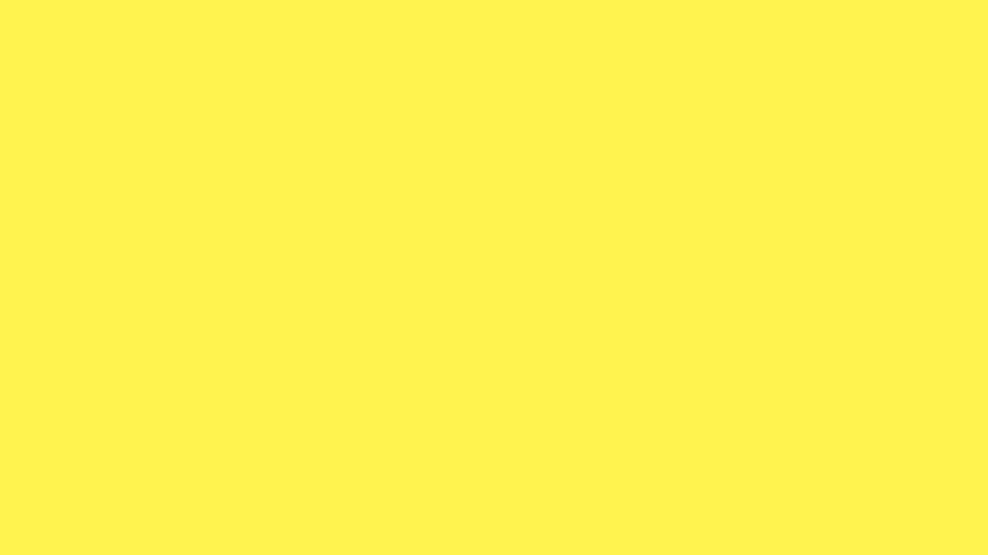 Lemon Yellow solid color background preview (#FFF44F)