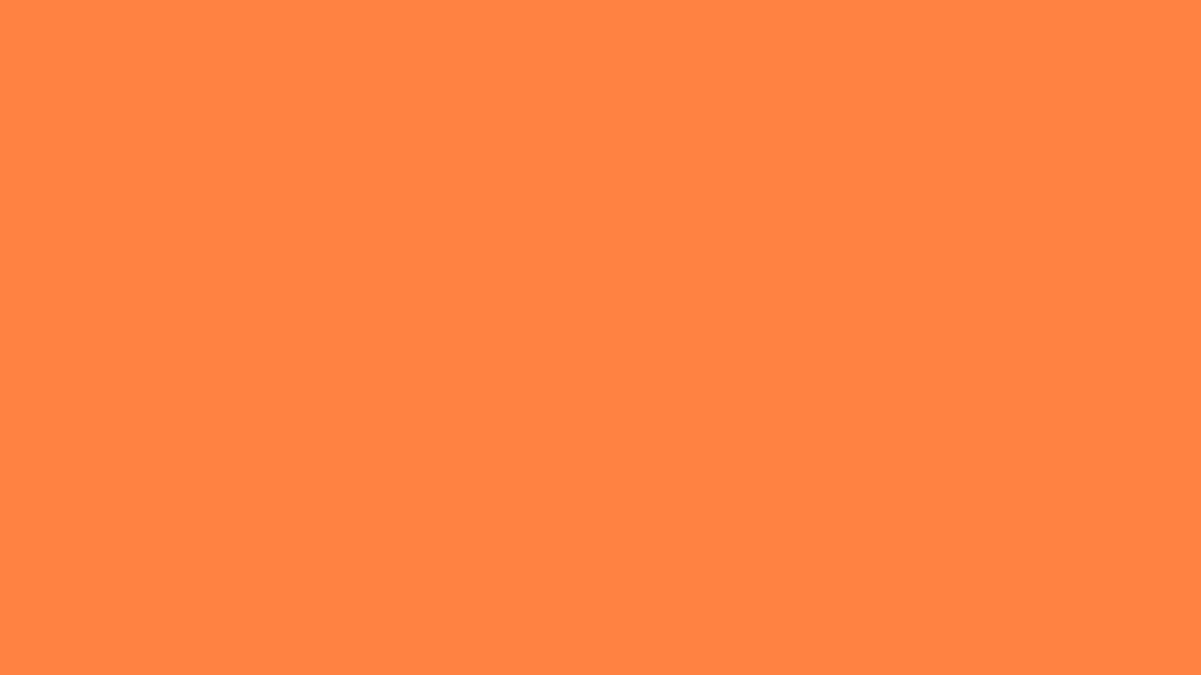 Mango Tango solid color background preview (#FF8243)