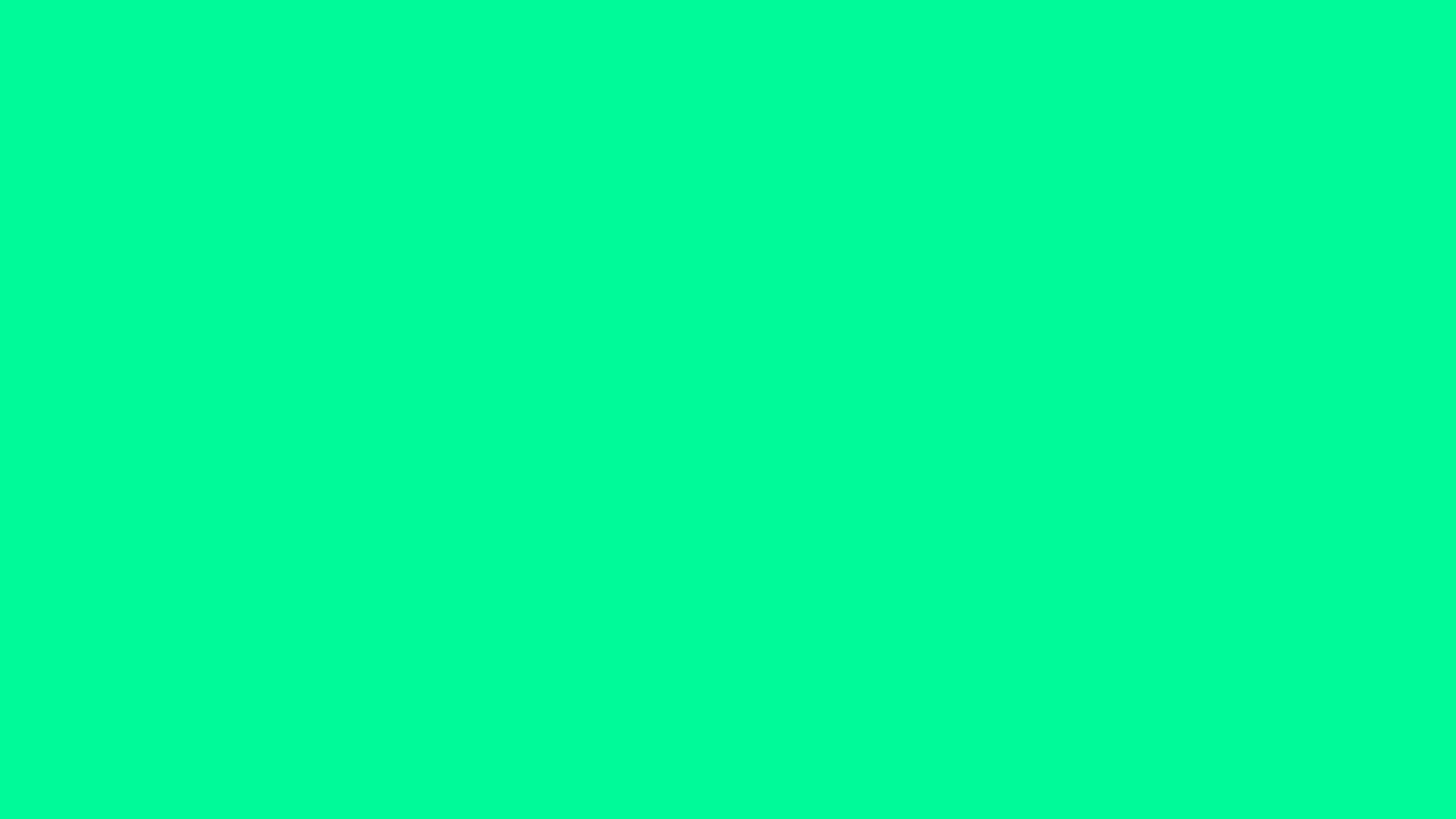 Medium Spring Green solid color background preview (#00FA9A)
