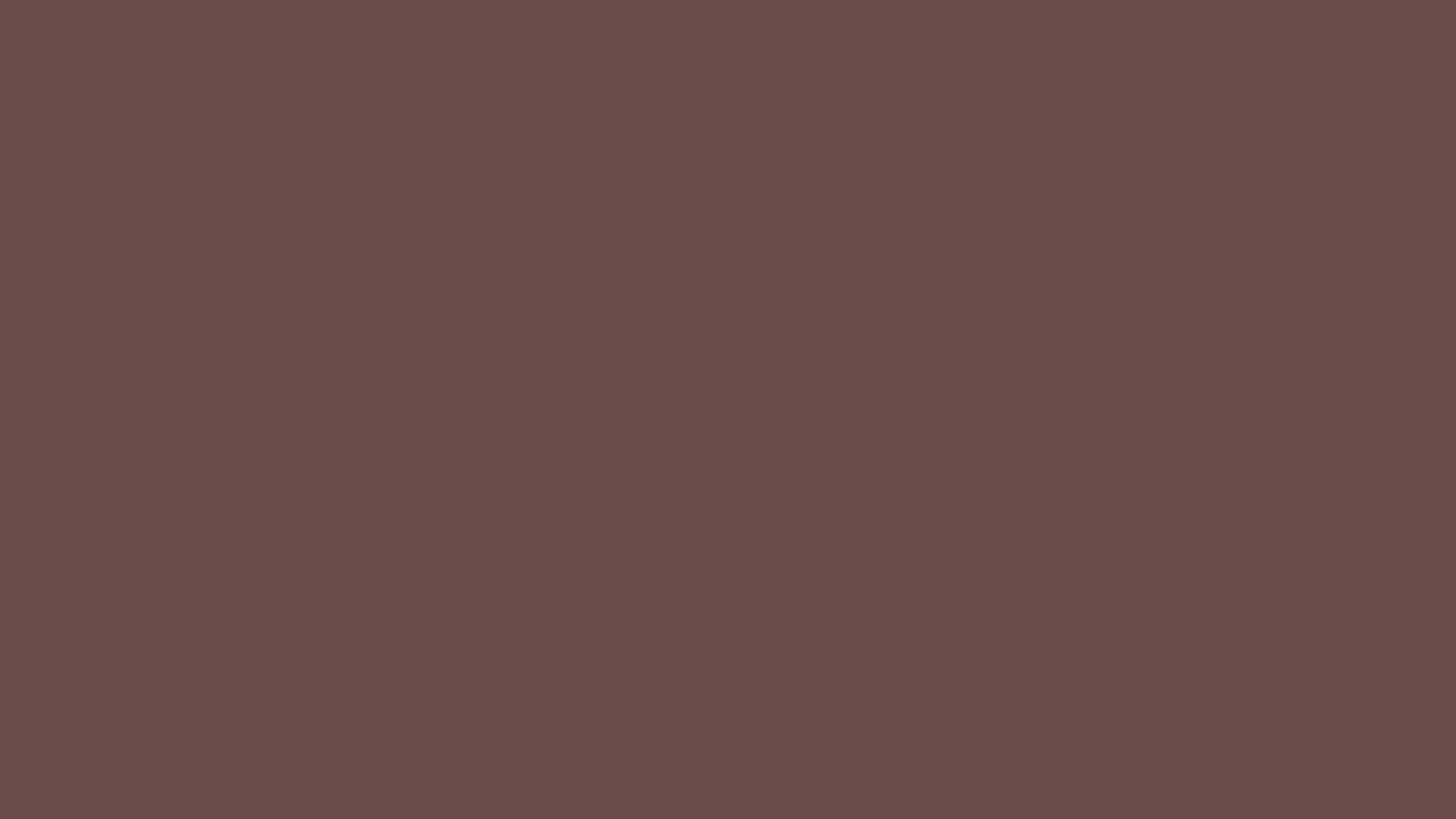 Medium Taupe solid color background preview (#674C47)