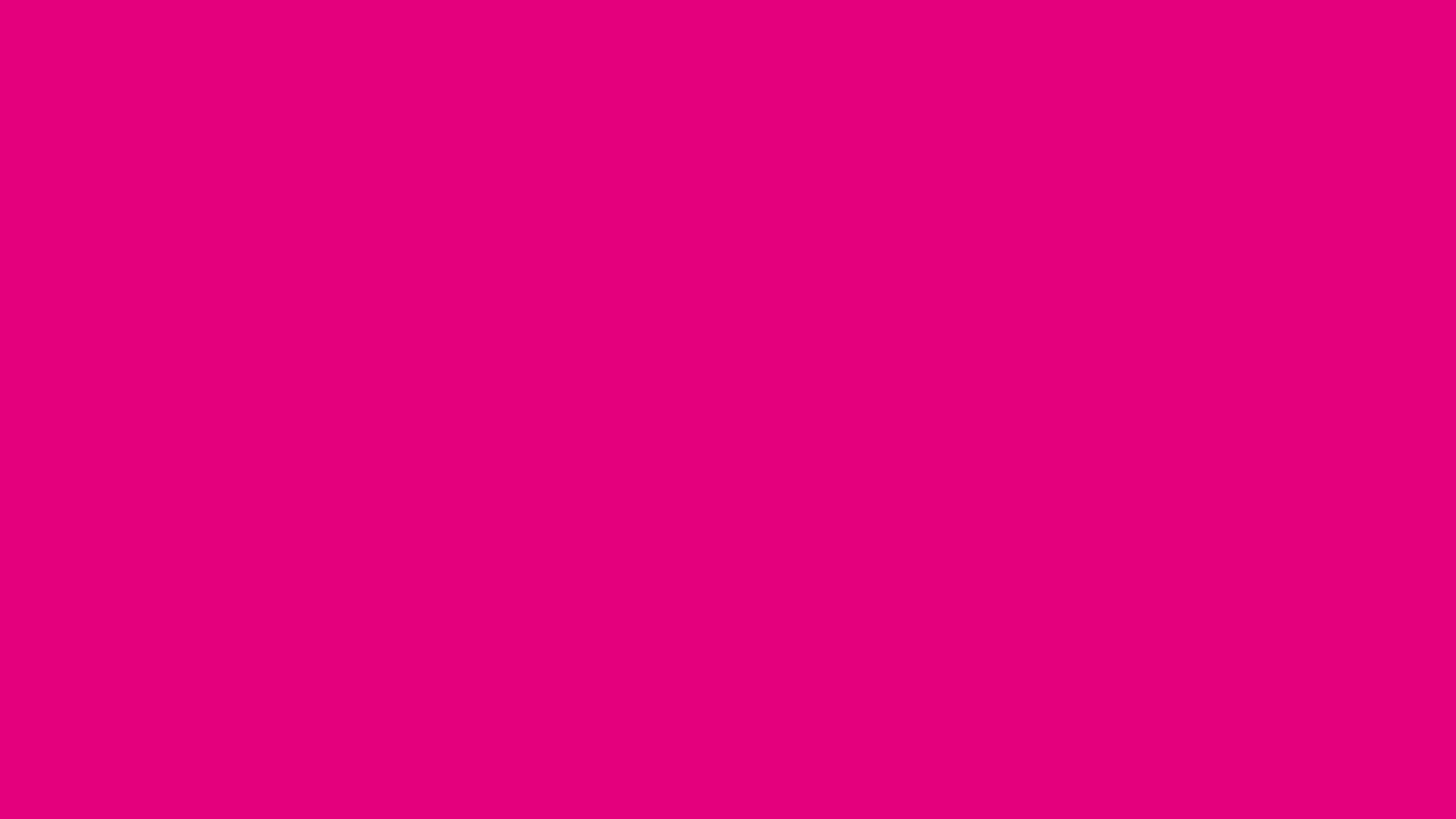 Mexican Pink solid color background preview (#E4007C)