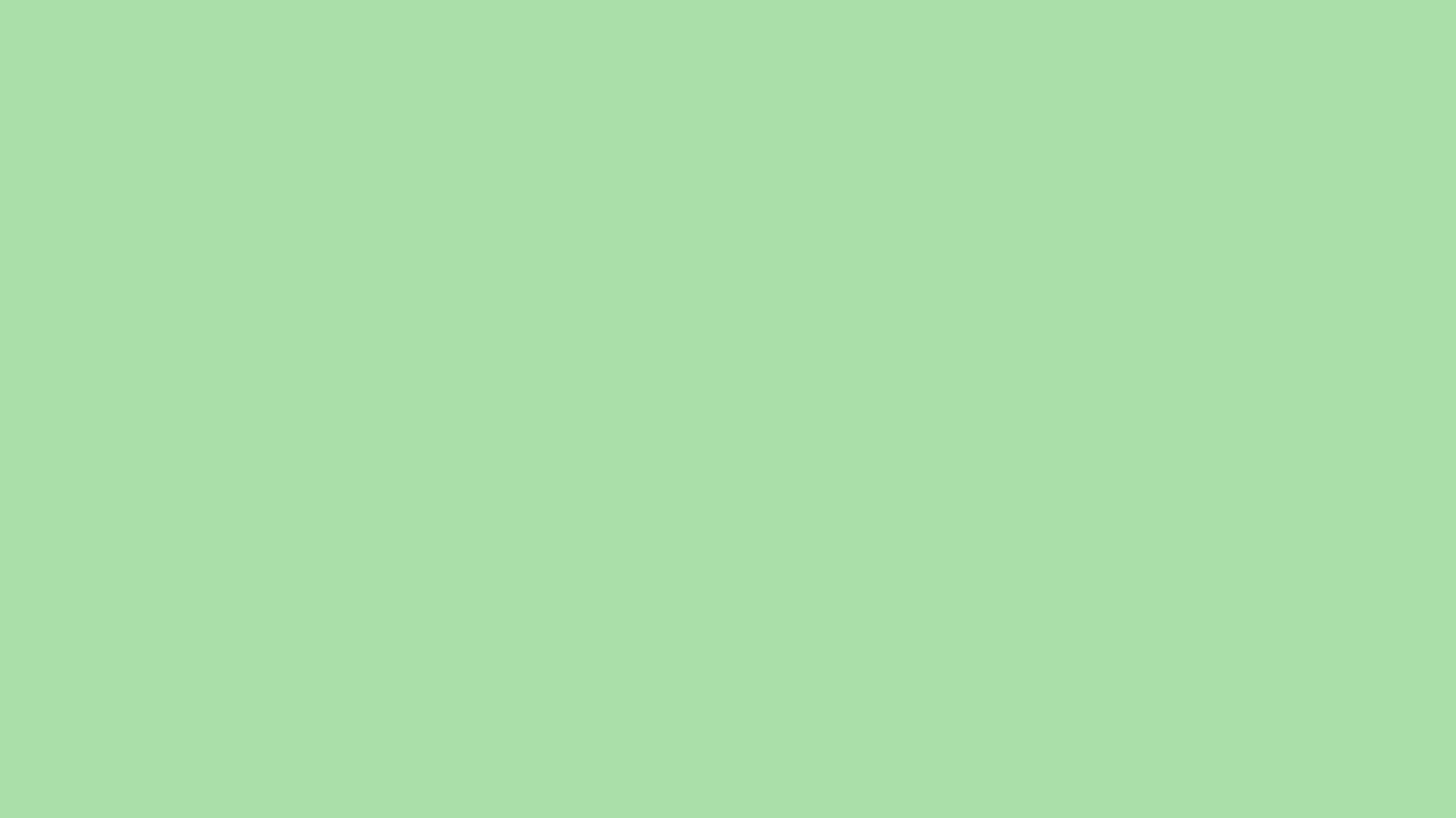 Moss Green solid color background preview (#ADDFAD)