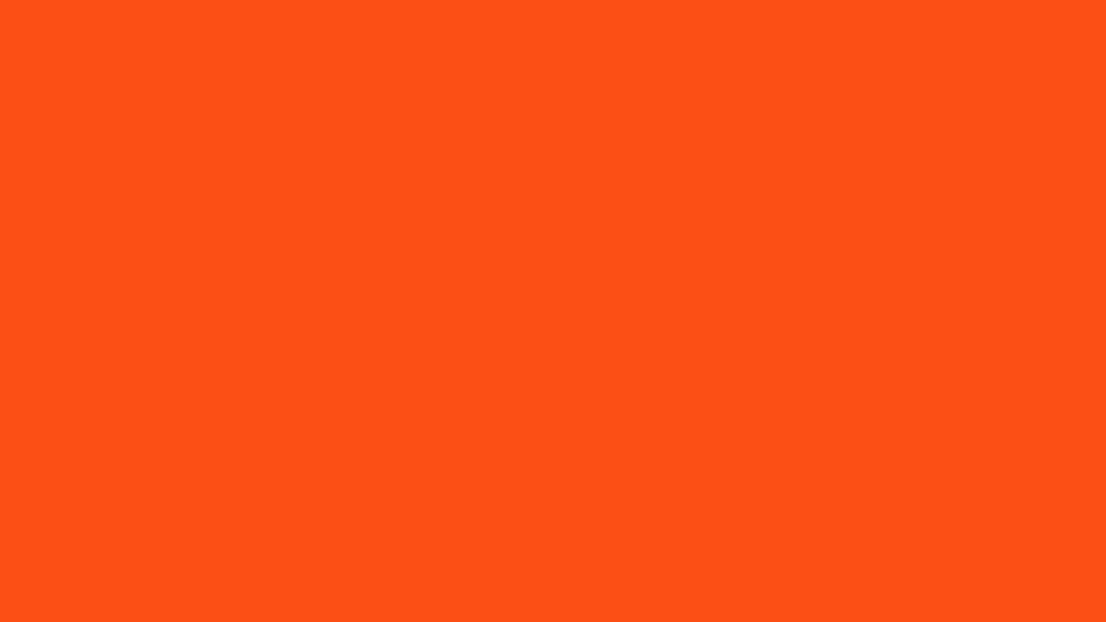 Orioles Orange solid color background preview (#FB4F14)