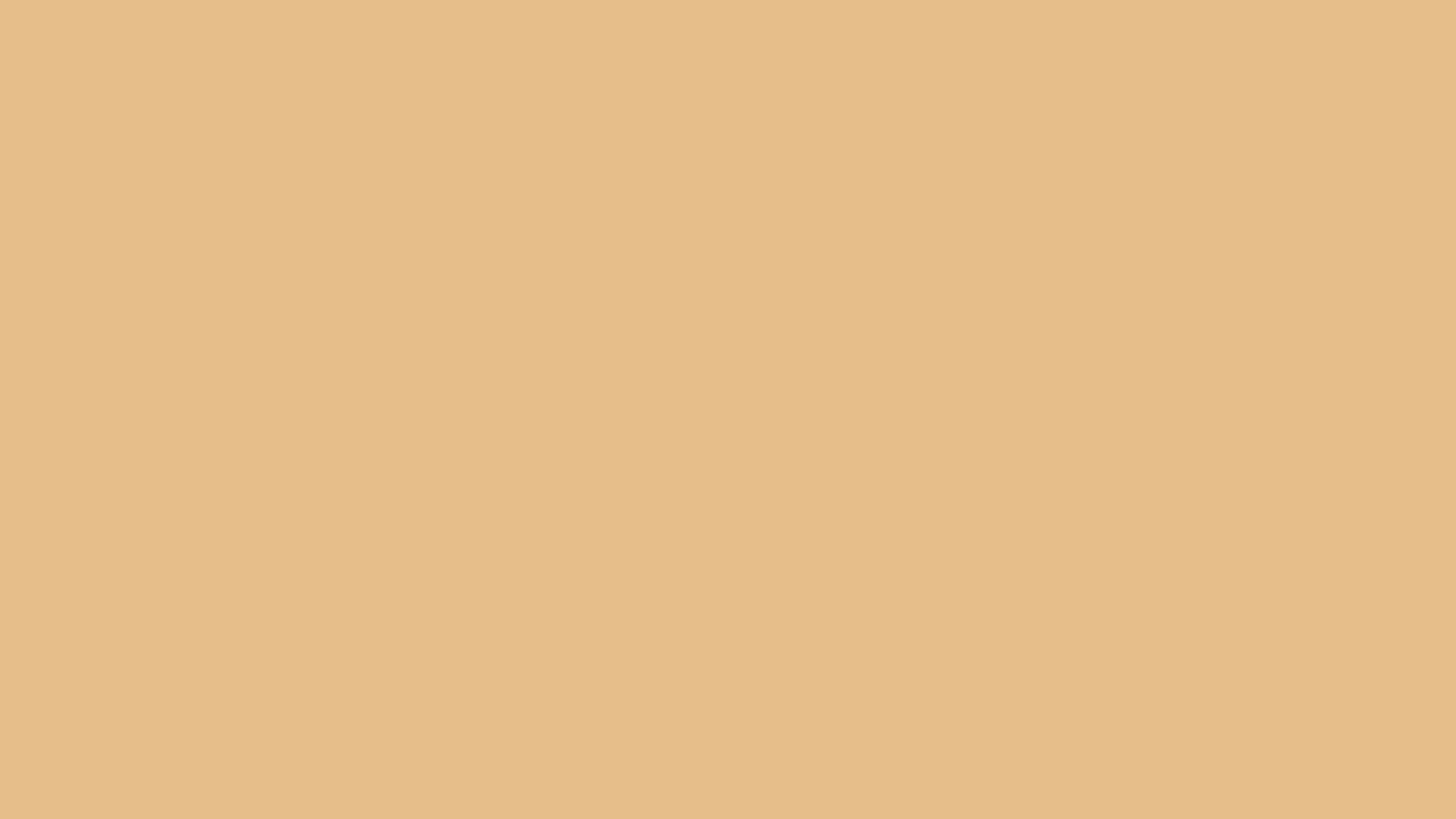 Pale Gold solid color background preview (#E6BE8A)