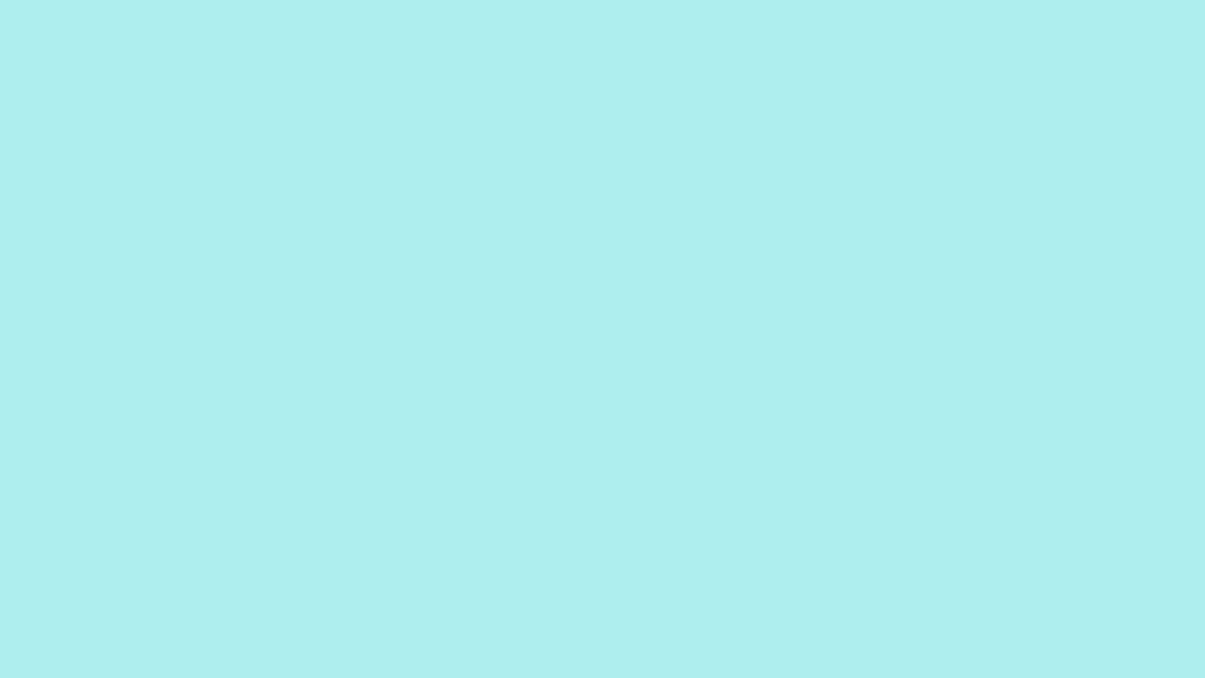 Pale Turquoise solid color background preview (#AFEEEE)