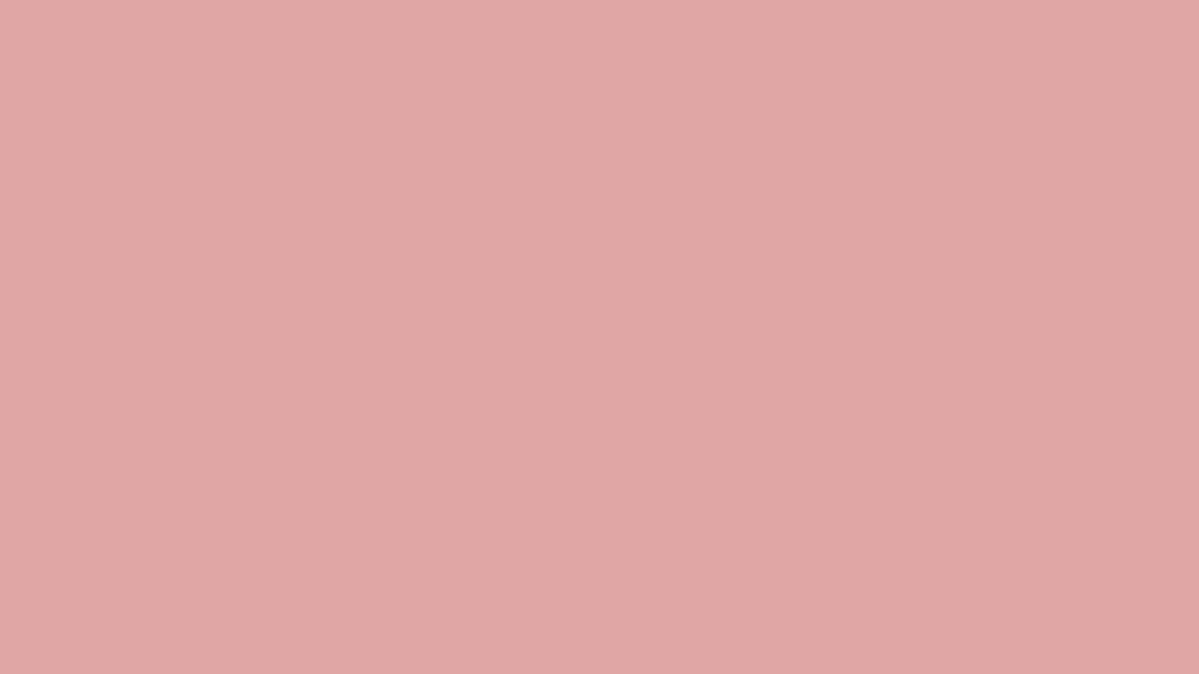 Pastel Pink solid color background preview (#DEA5A4)