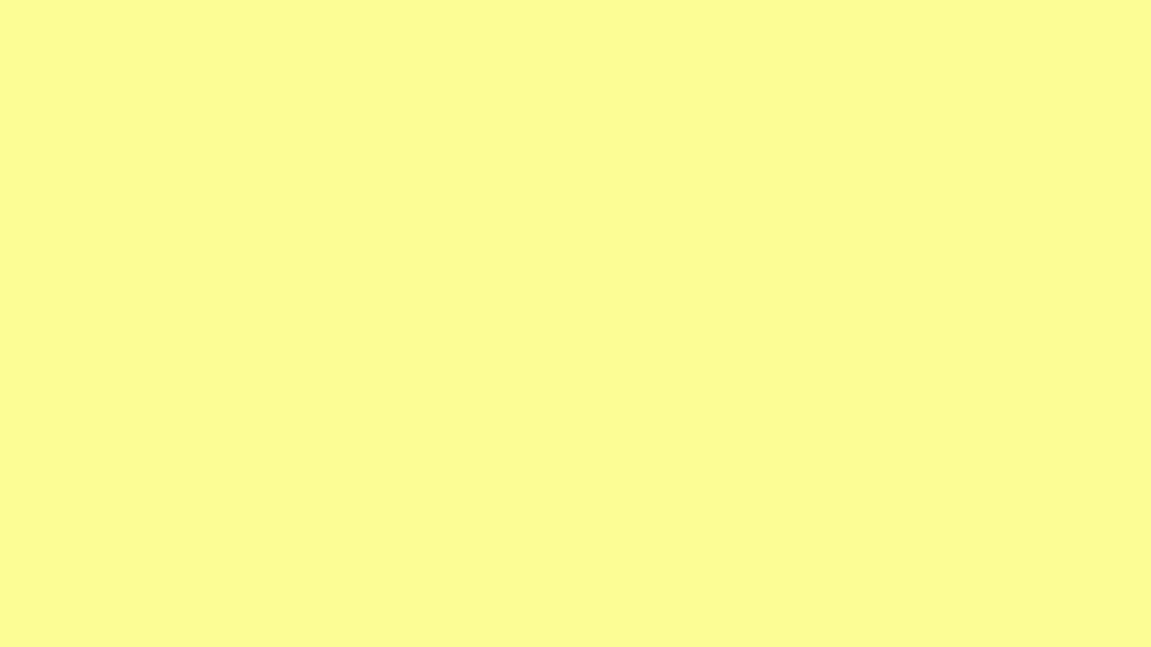 Pastel Yellow solid color background preview (#FDFD96)