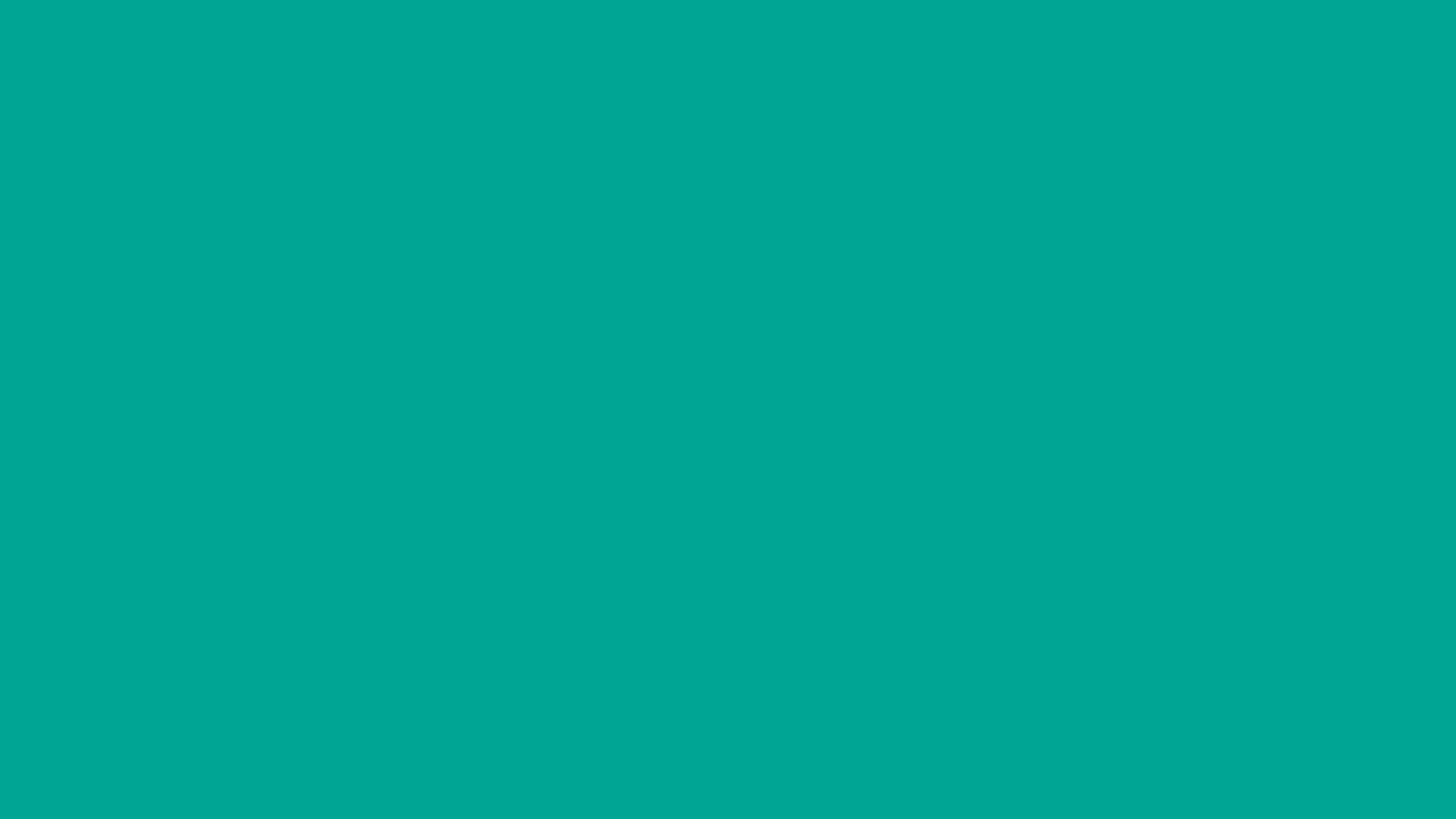 Persian Green solid color background preview (#00A693)