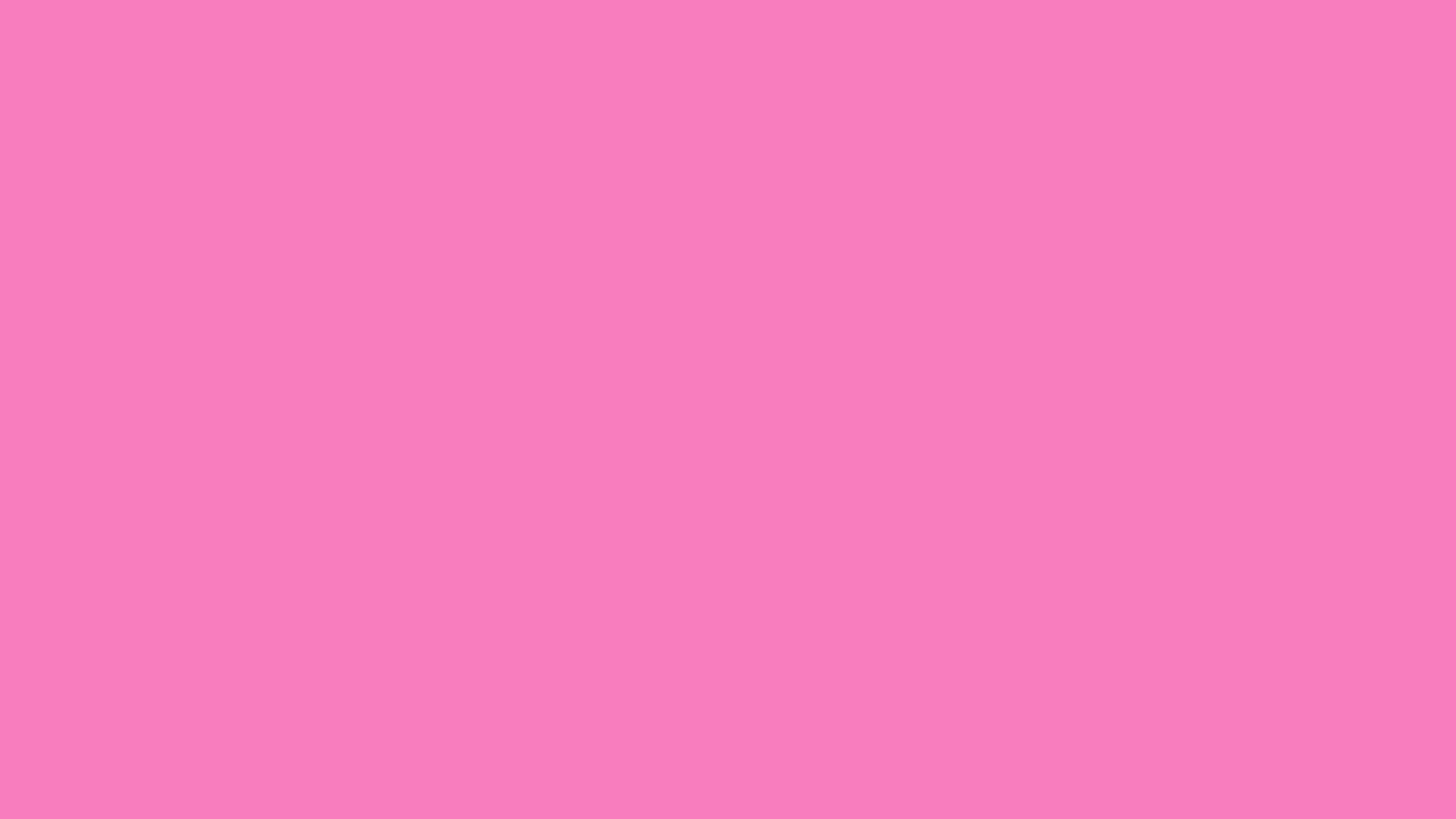 Persian Pink solid color background preview (#F77FBE)