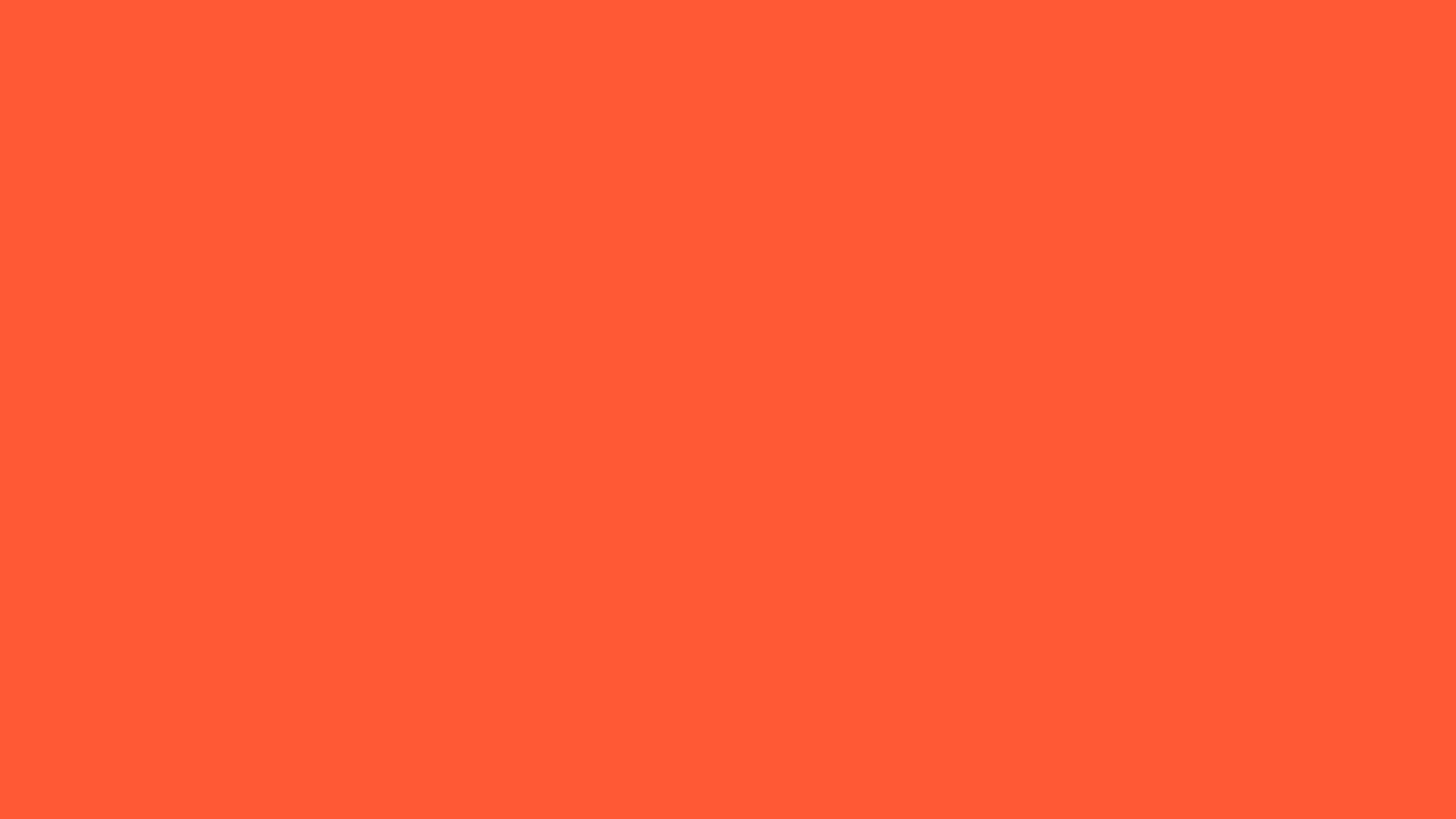 Portland Orange solid color background preview (#FF5A36)