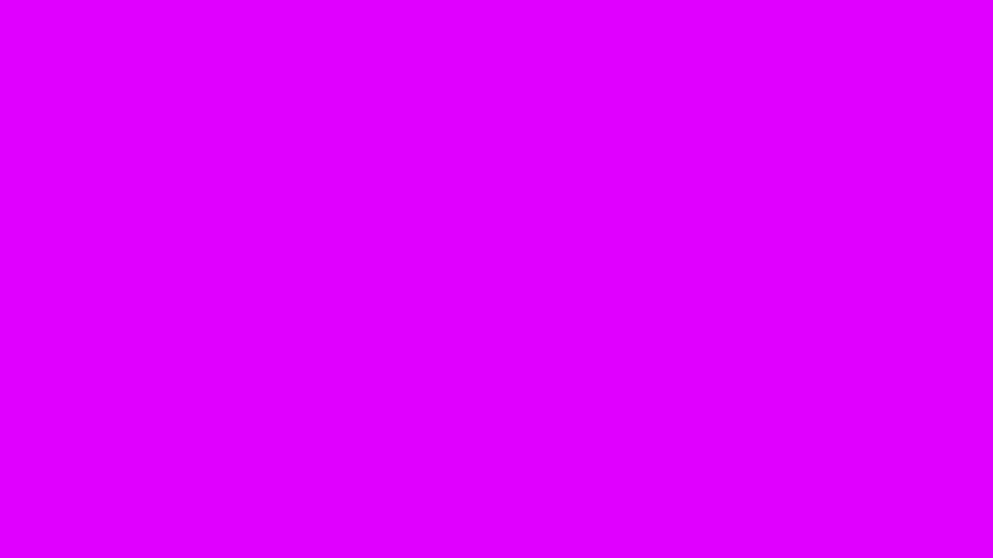 Psychedelic Purple solid color background preview (#DF00FF)