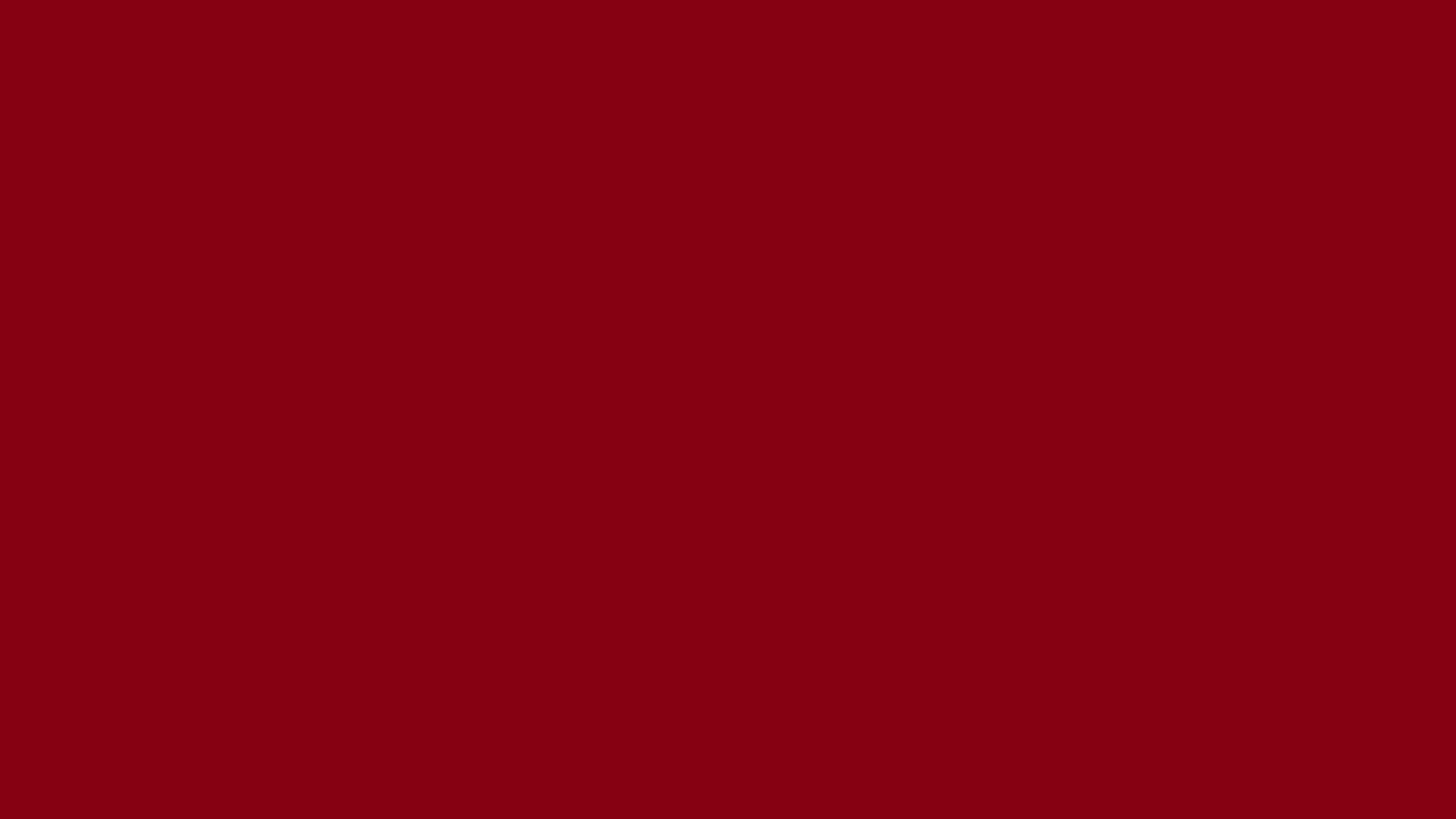 Red Devil solid color background preview (#860111)