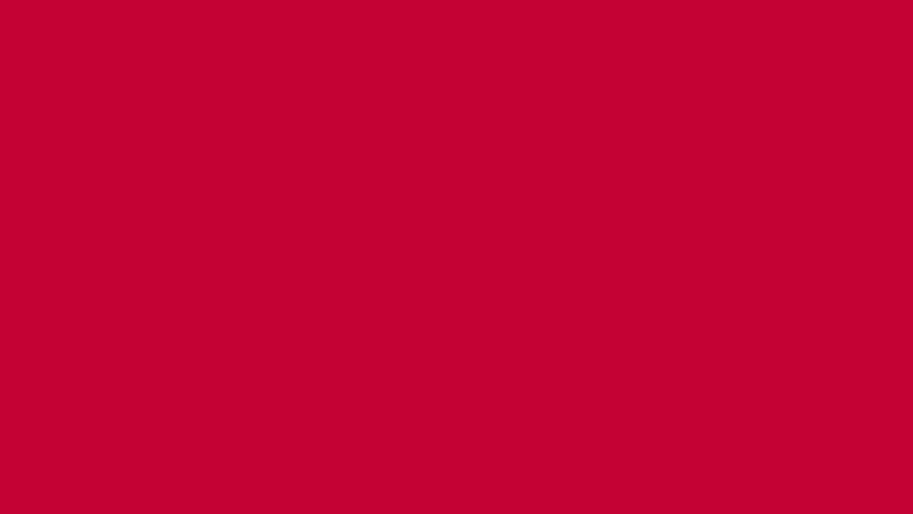 Red (Ncs) solid color background preview (#C40233)