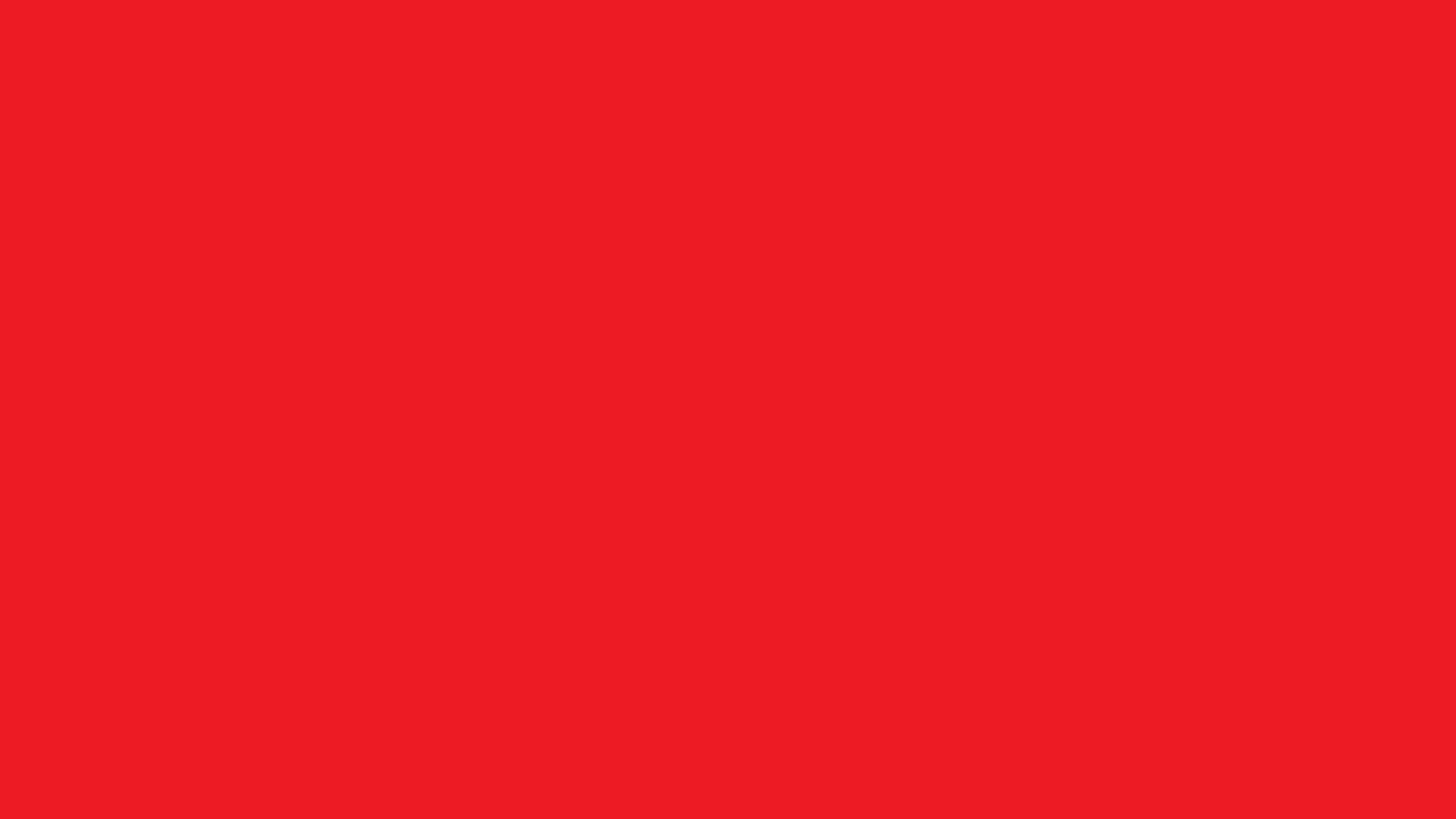 Red (Pigment) solid color background preview (#ED1C24)
