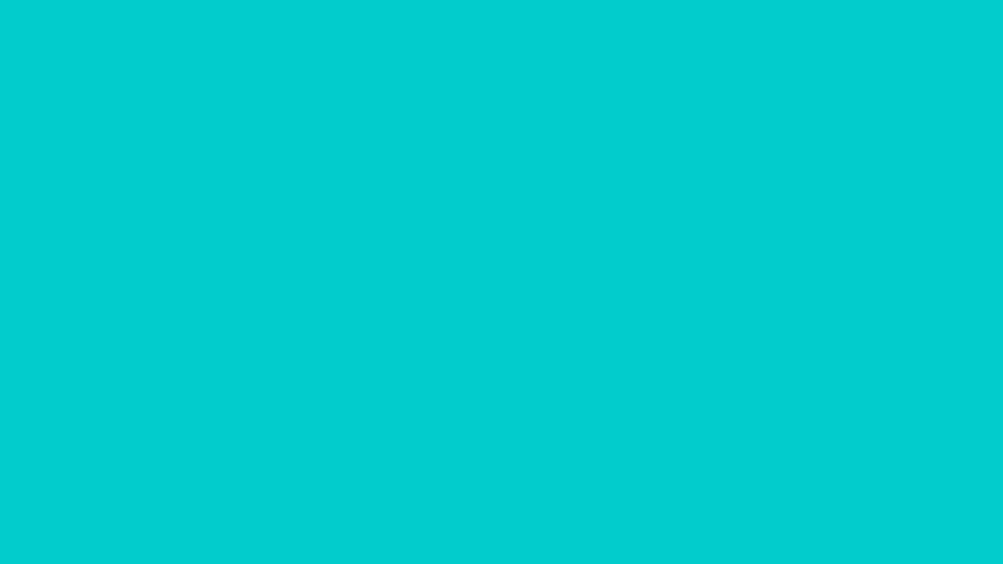 Robin Egg Blue solid color background preview (#00CCCC)