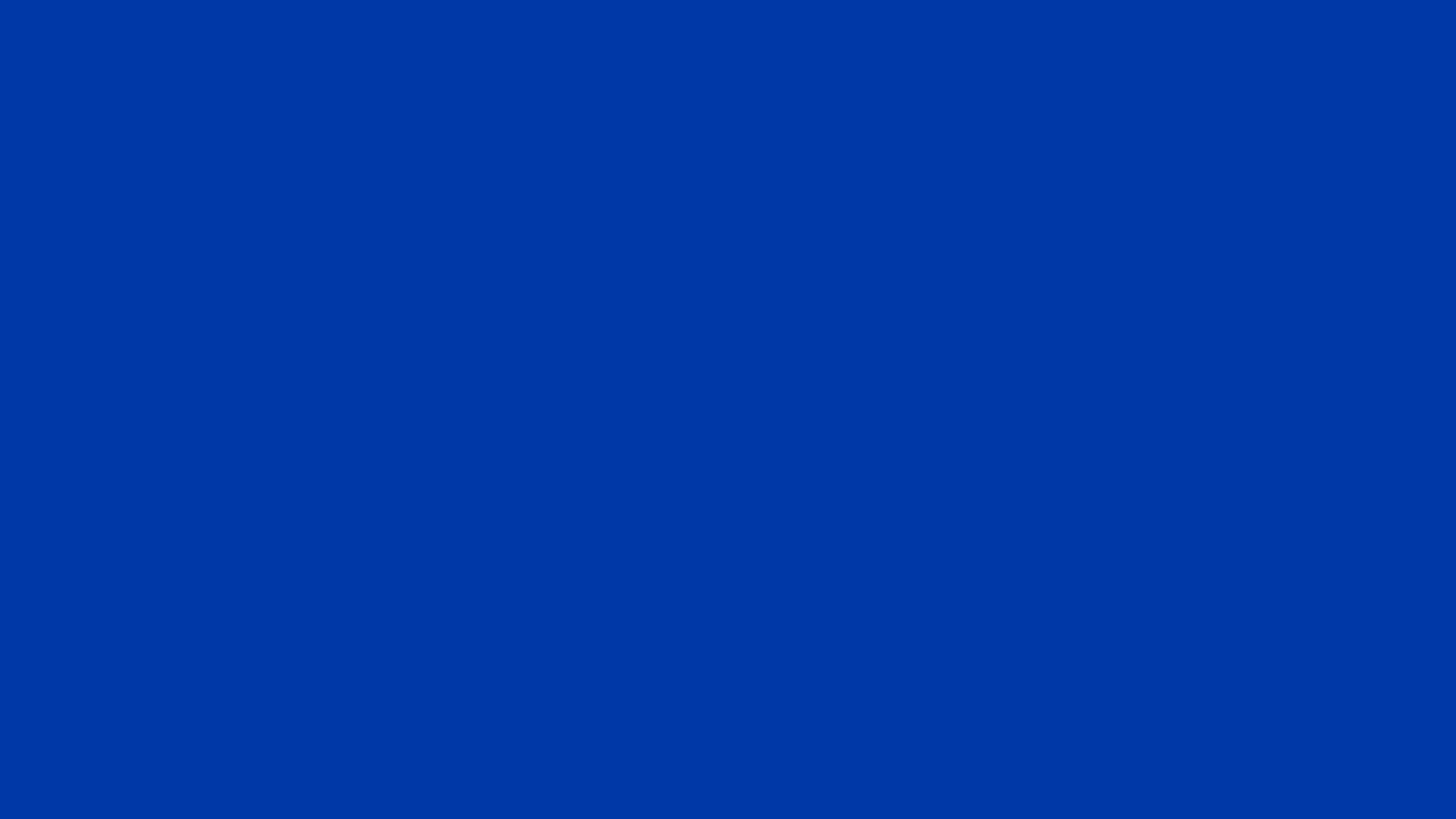 Royal Azure solid color background preview (#0038A8)