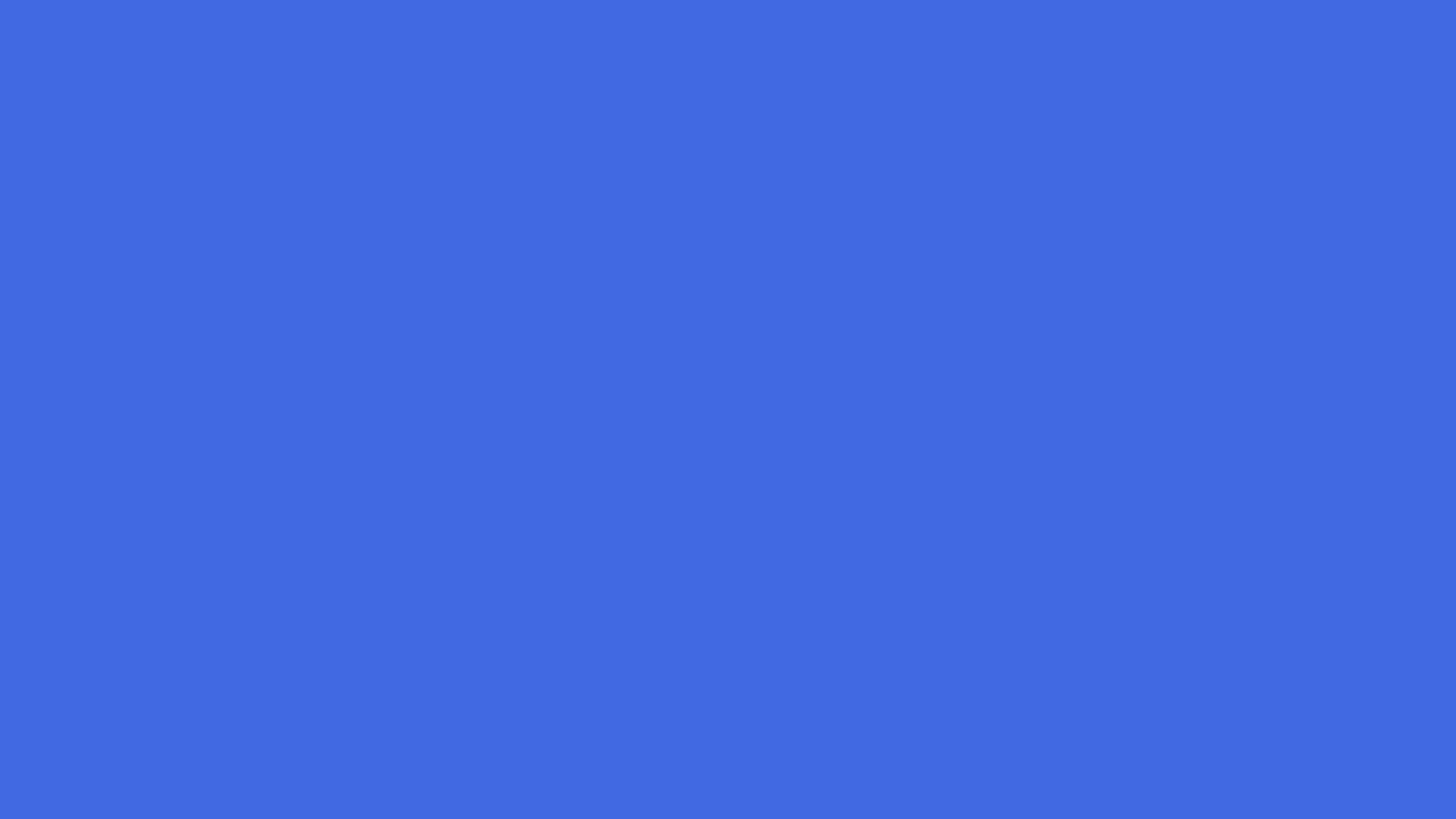 Royal Blue (Web) solid color background preview (#4169E1)