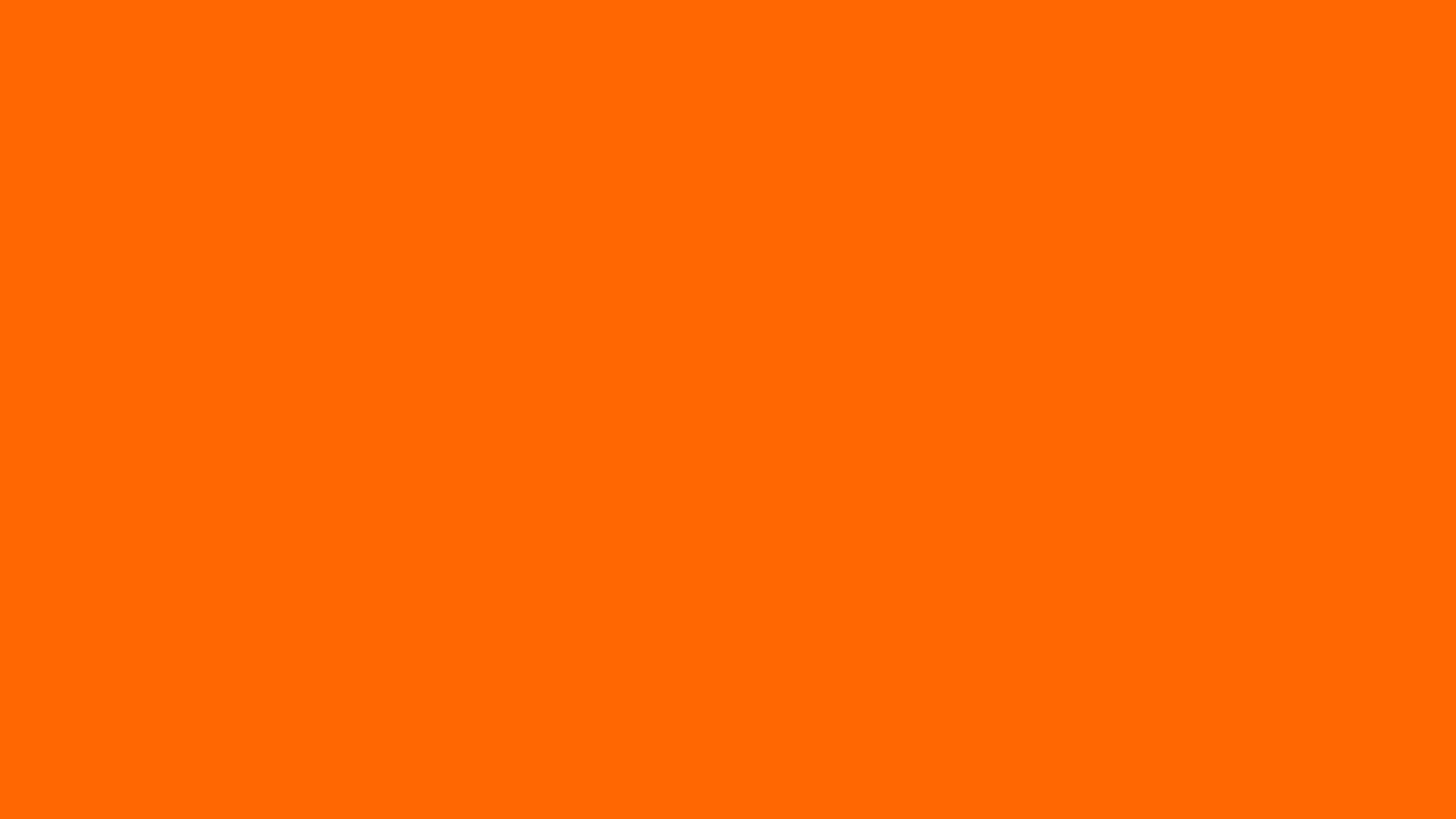 Safety Orange (Blaze Orange) solid color background preview (#FF6700)