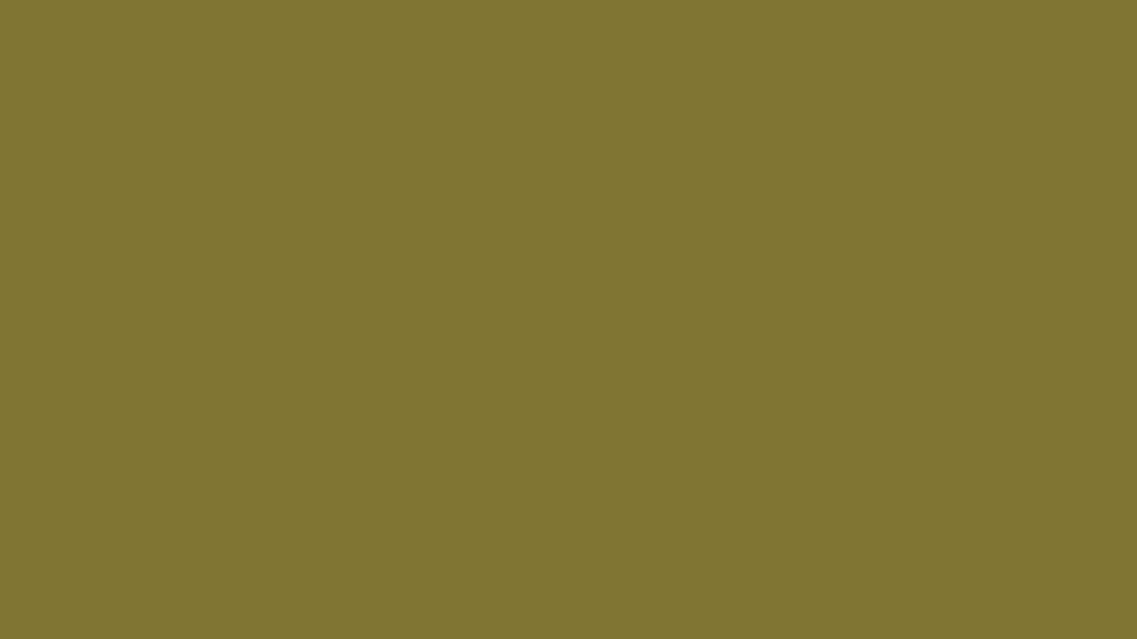 Spanish Bistre solid color background preview (#807532)