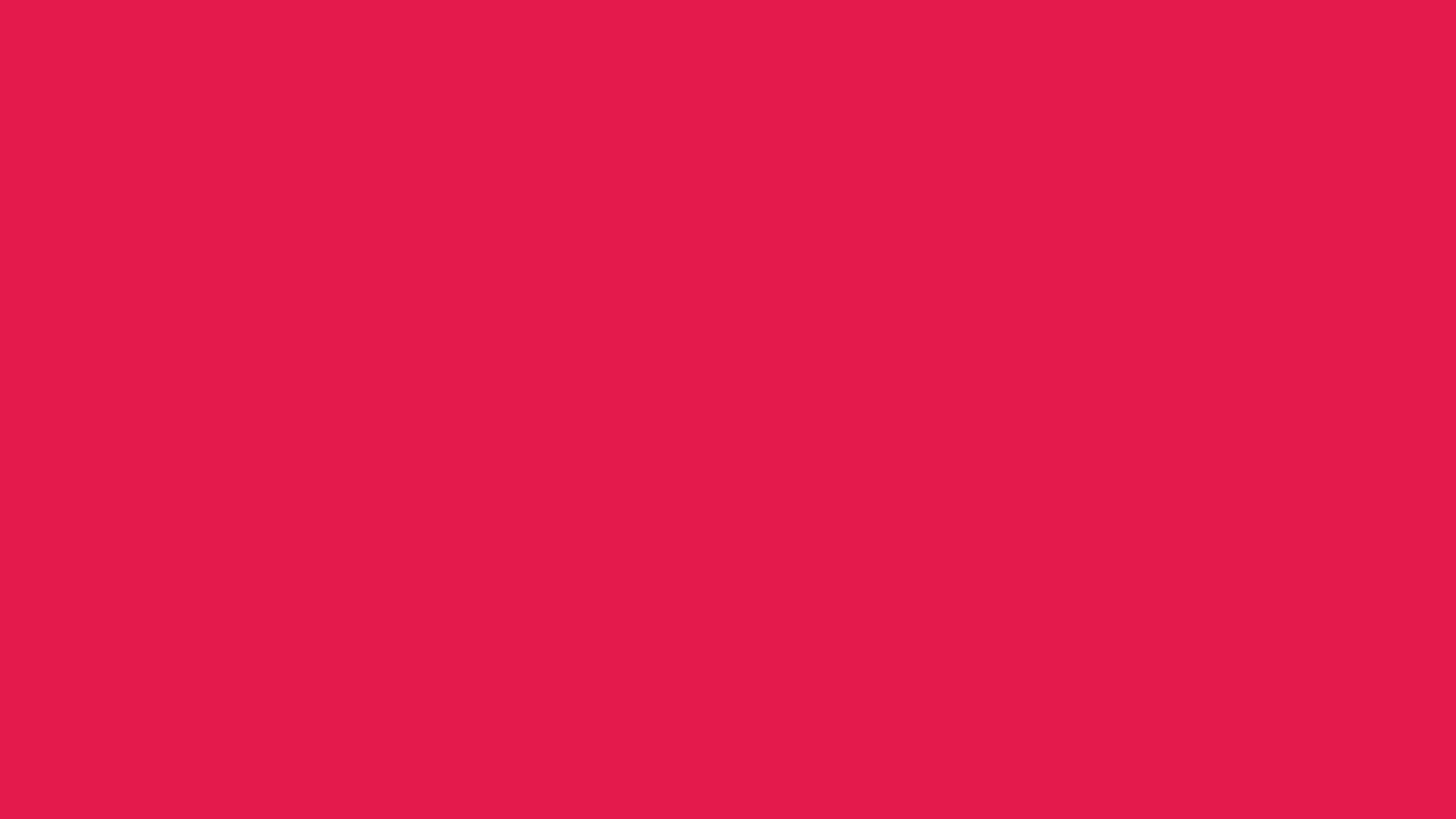 Spanish Crimson solid color background preview (#E51A4C)