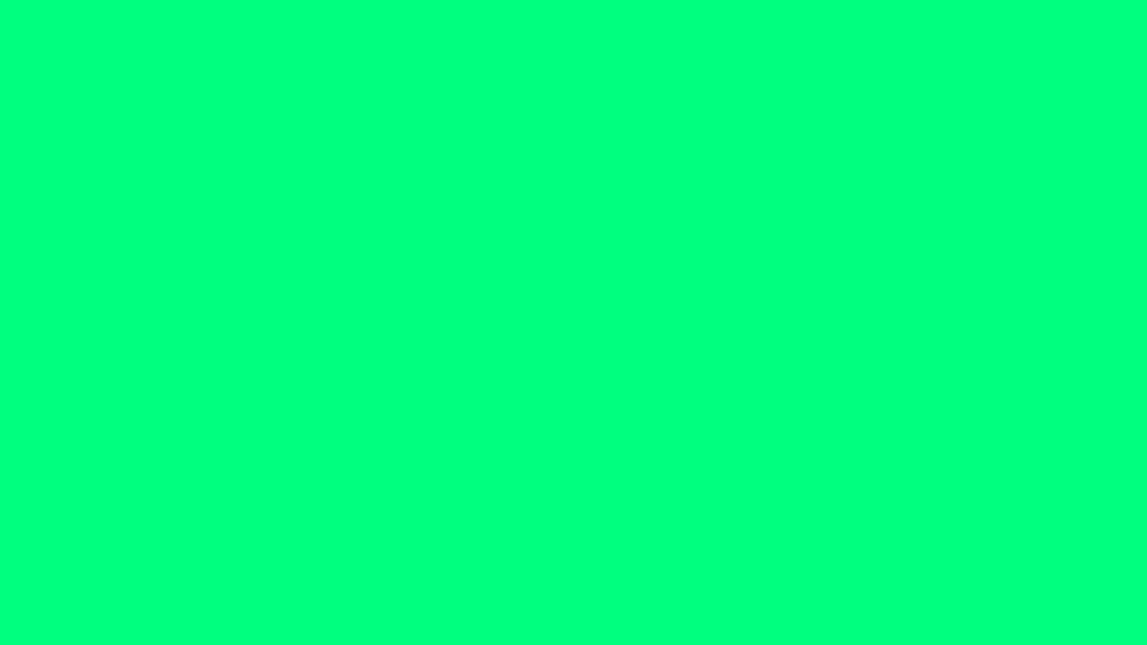 Spring Green solid color background preview (#00FF7F)