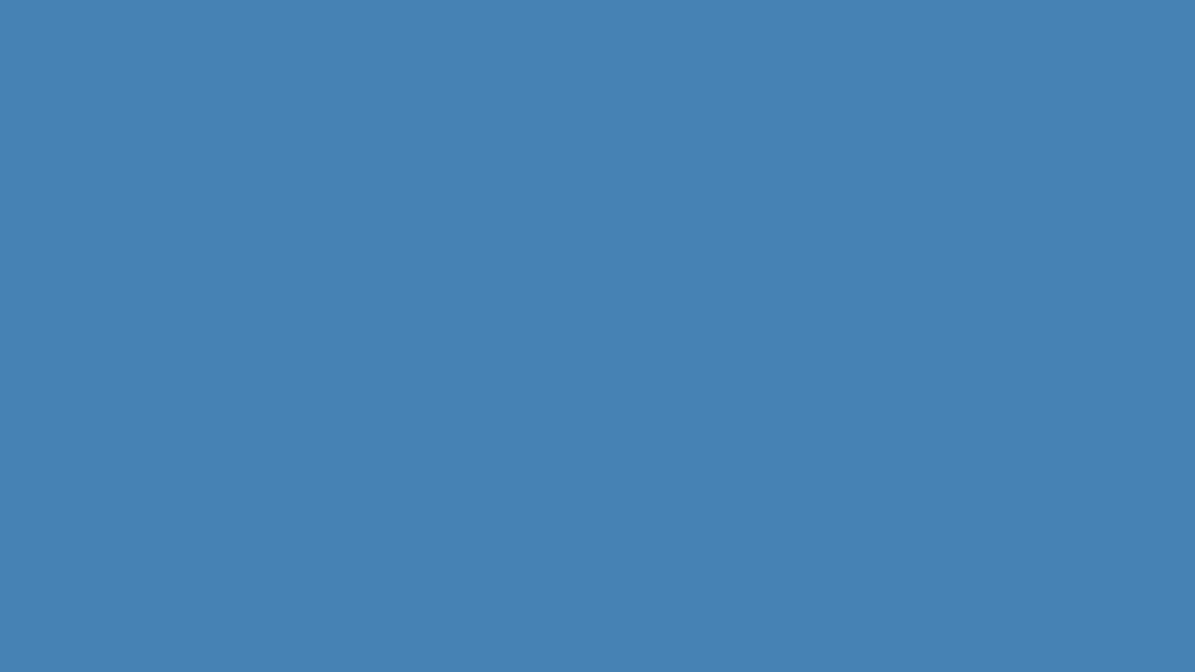 Steel Blue solid color background preview (#4682B4)