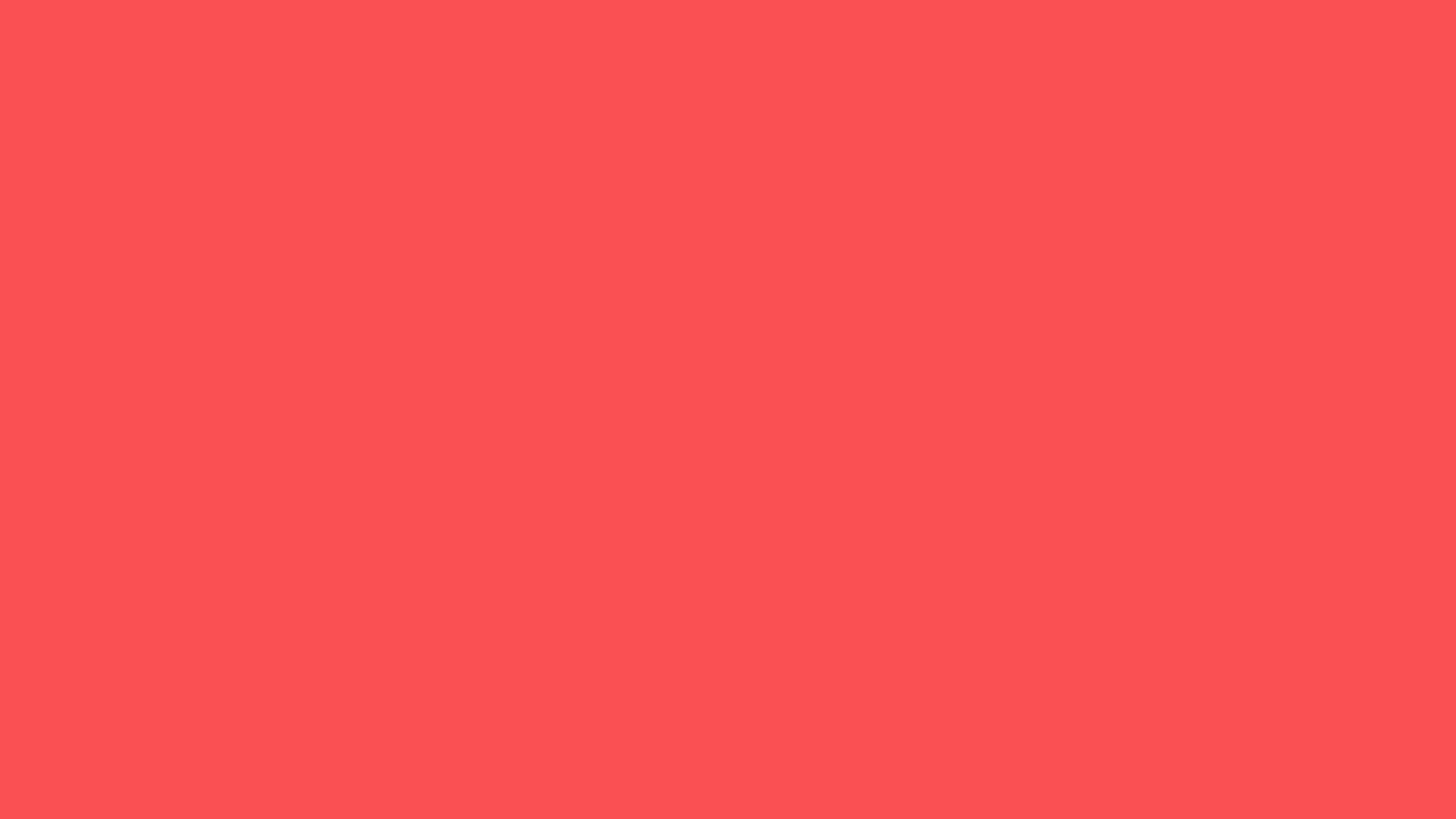 Strawberry solid color background preview (#FA5053)