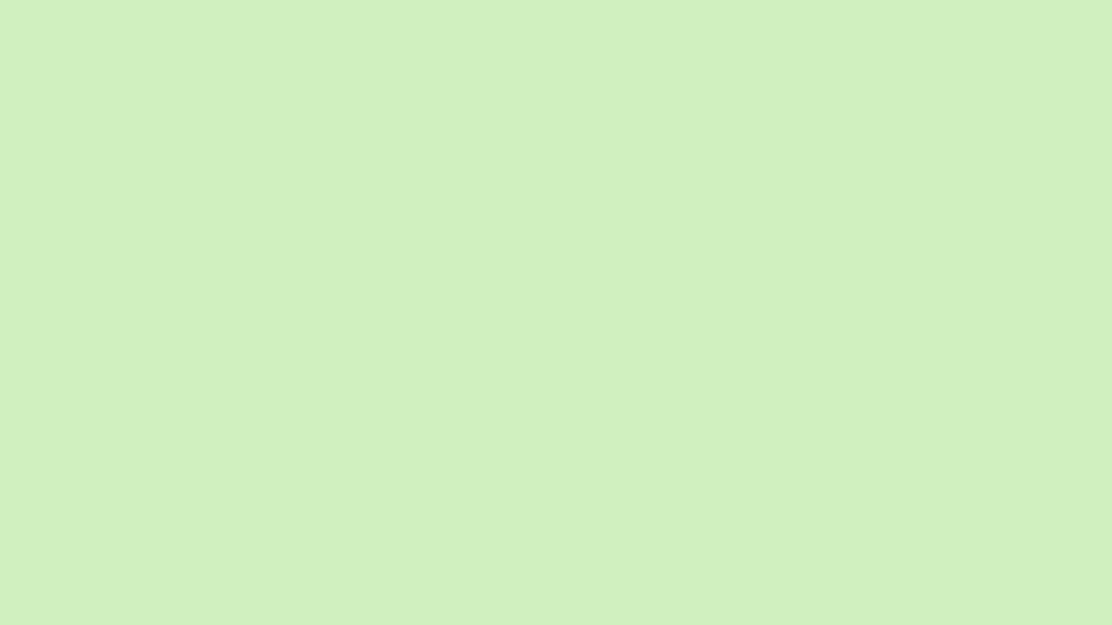 Tea Green solid color background preview (#D0F0C0)