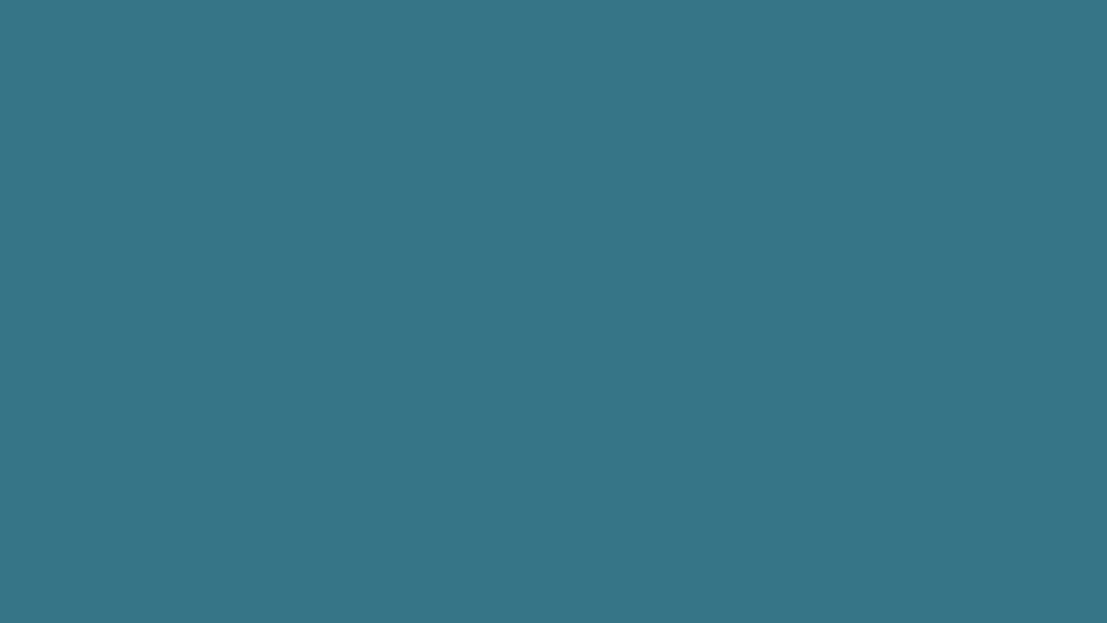 Teal Blue solid color background preview (#367588)