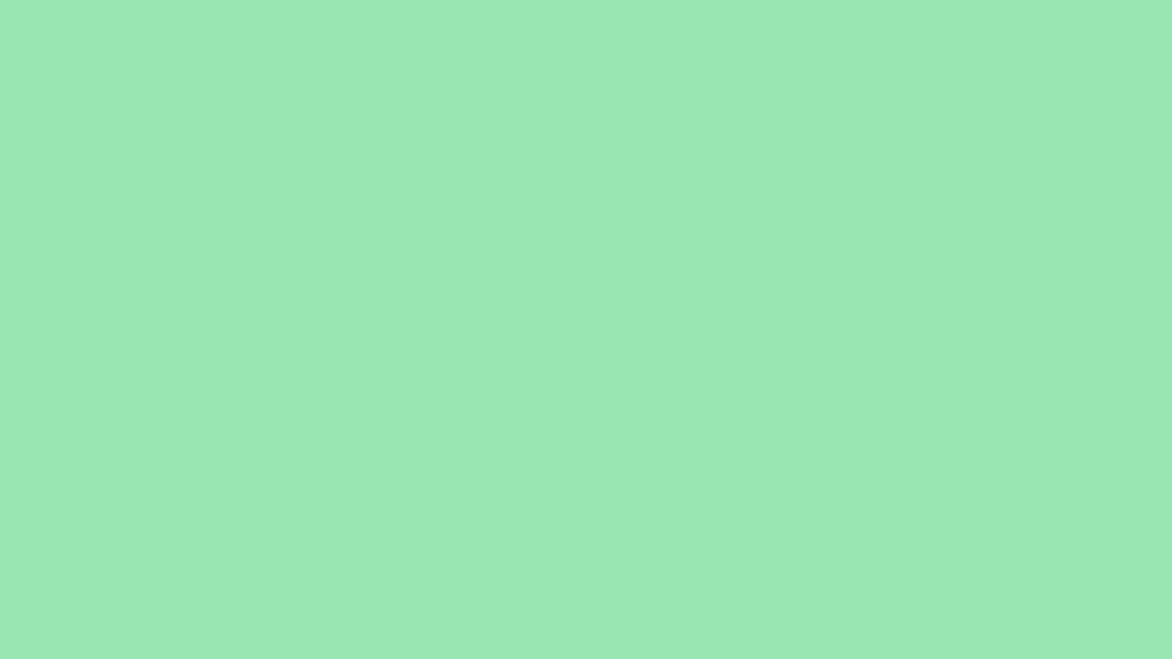 Teal Deer solid color background preview (#99E6B3)