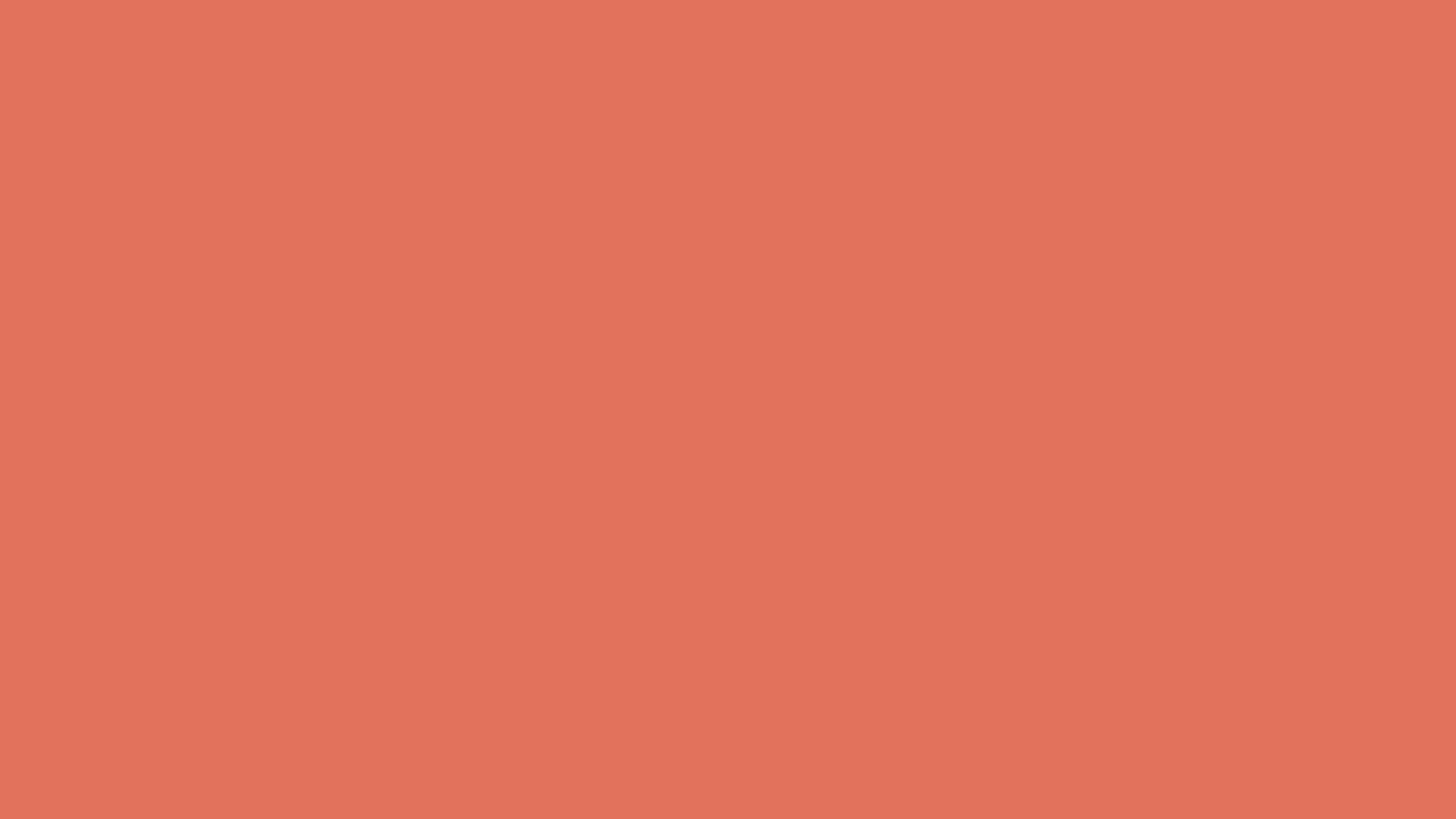 Terra Cotta solid color background preview (#E2725B)