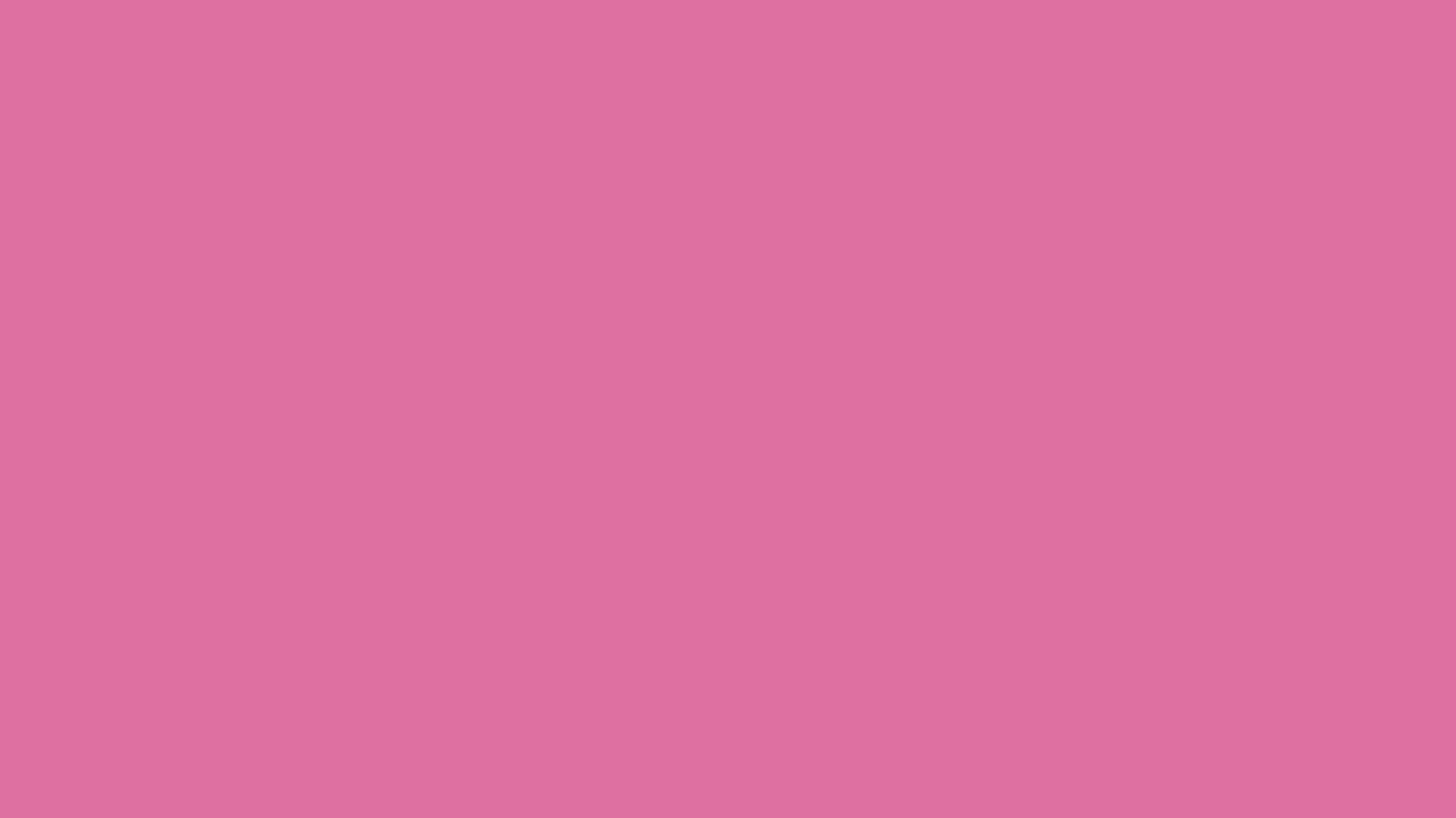 Thulian Pink solid color background preview (#DE6FA1)
