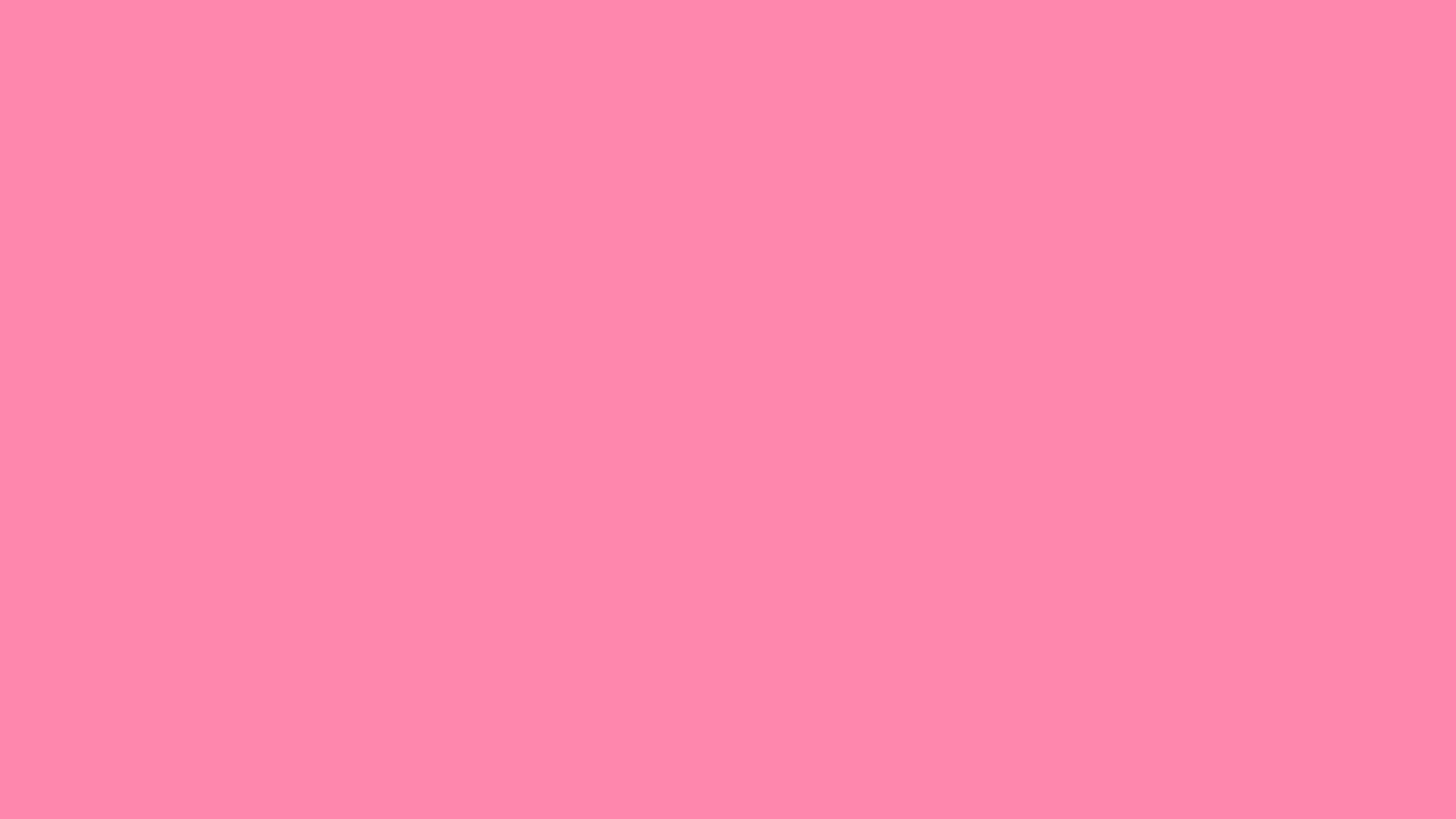 Tickle Me Pink solid color background preview (#FC89AC)