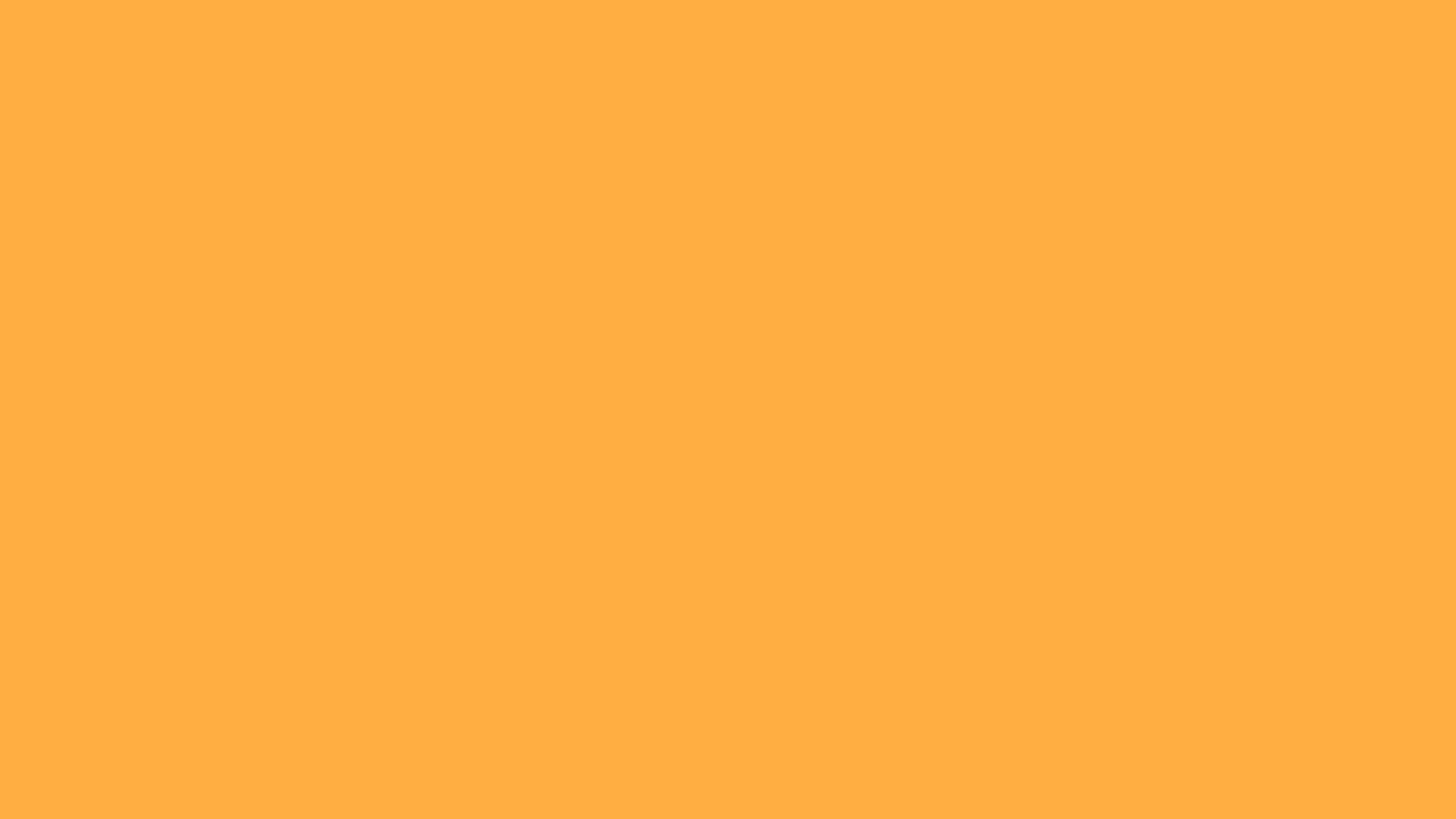 Yellow Orange solid color background preview (#FFAE42)